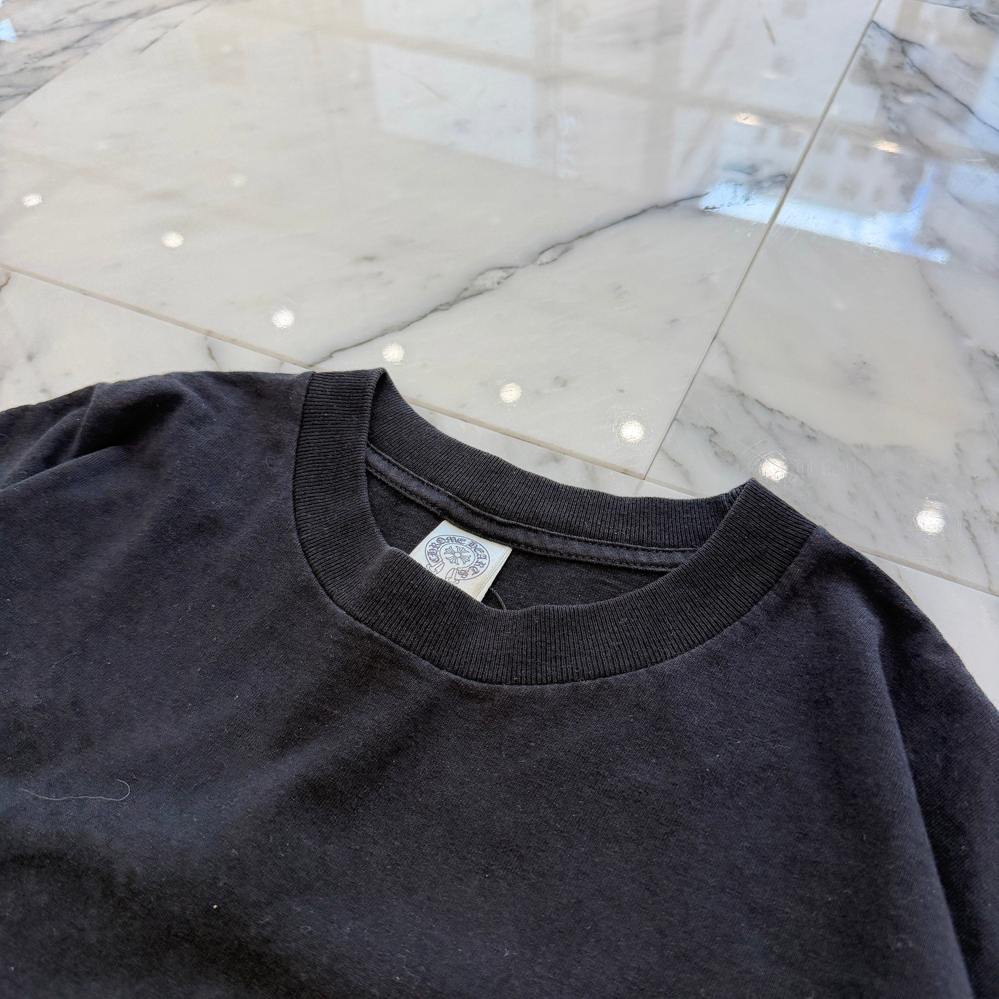 CHROME HEARTS CH Plus Scroll Green Horseshoe Tee Size M クロムハーツ CHプラス スクロール グリーン ホースシュー Tシャツ サイズM