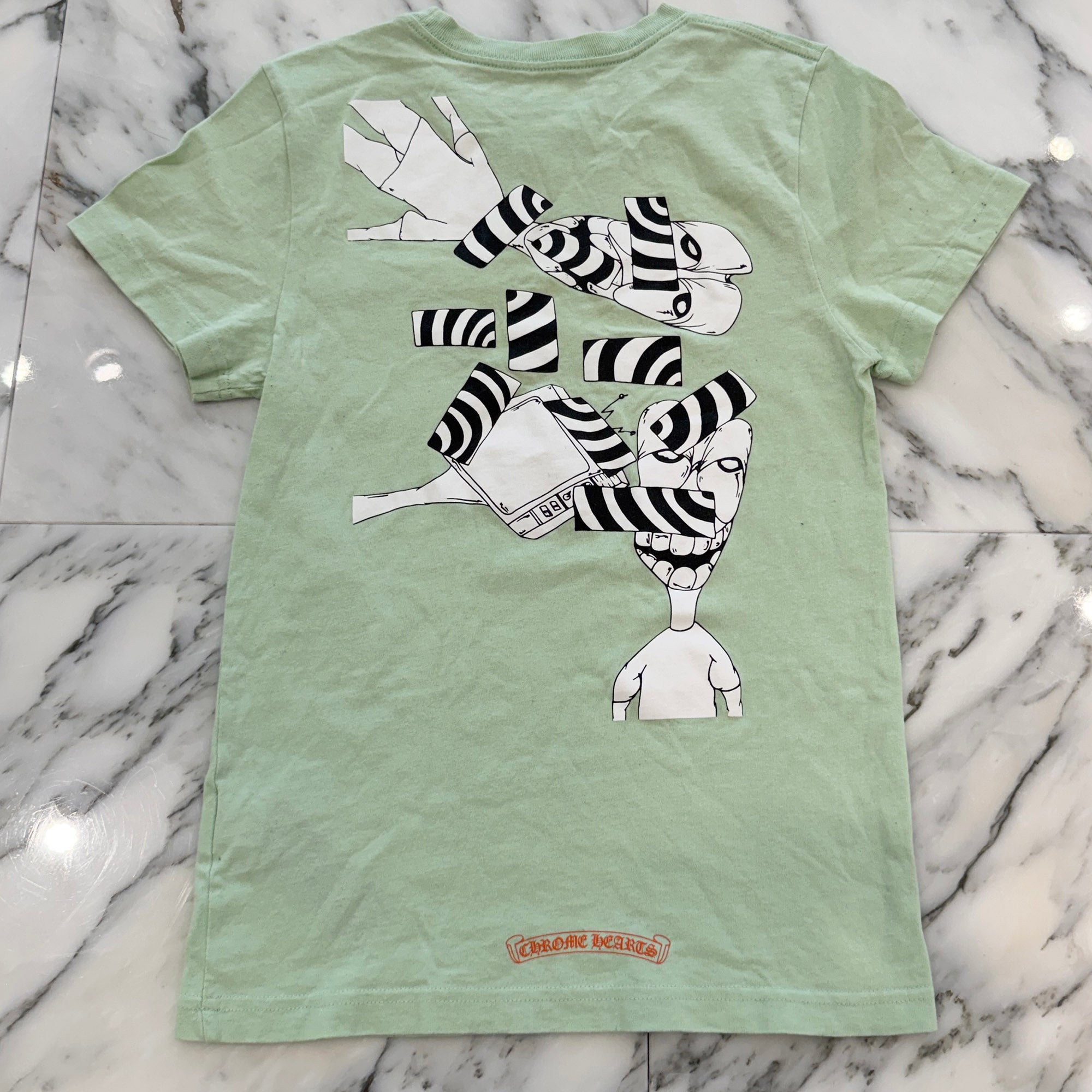 CHROME HEARTS × MATTY BOY PPO SEAFORM GRN Tee Size XS クロムハーツ × マッティボーイ PPO シーフォーム Tシャツ サイズXS
