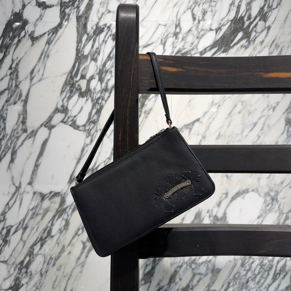 CHROME HEARTS The Night Leather Hand Bag クロムハーツ ザ・ナイト レザー ハンドバッグ