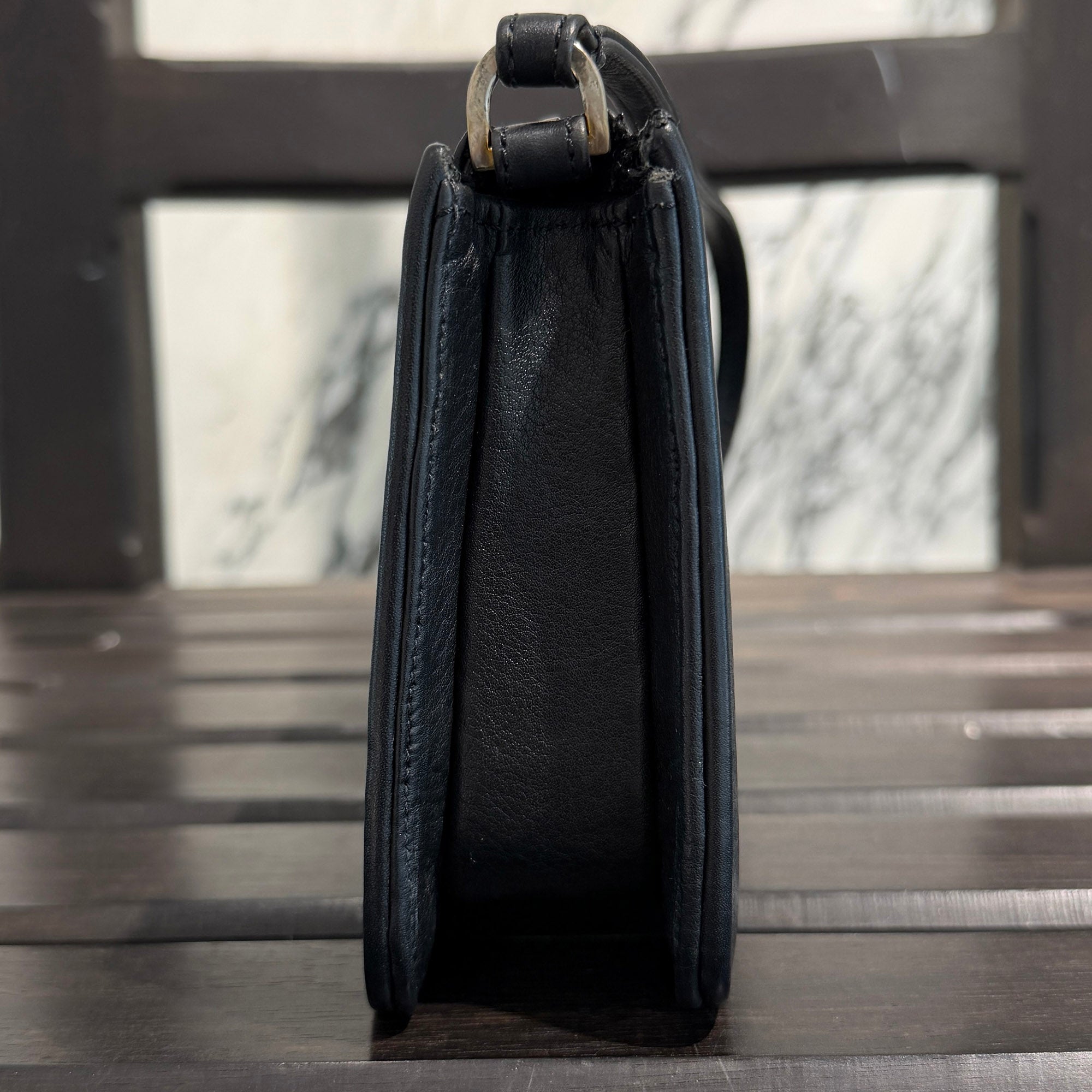 CHROME HEARTS The Night Leather Hand Bag クロムハーツ ザ・ナイト レザー ハンドバッグ