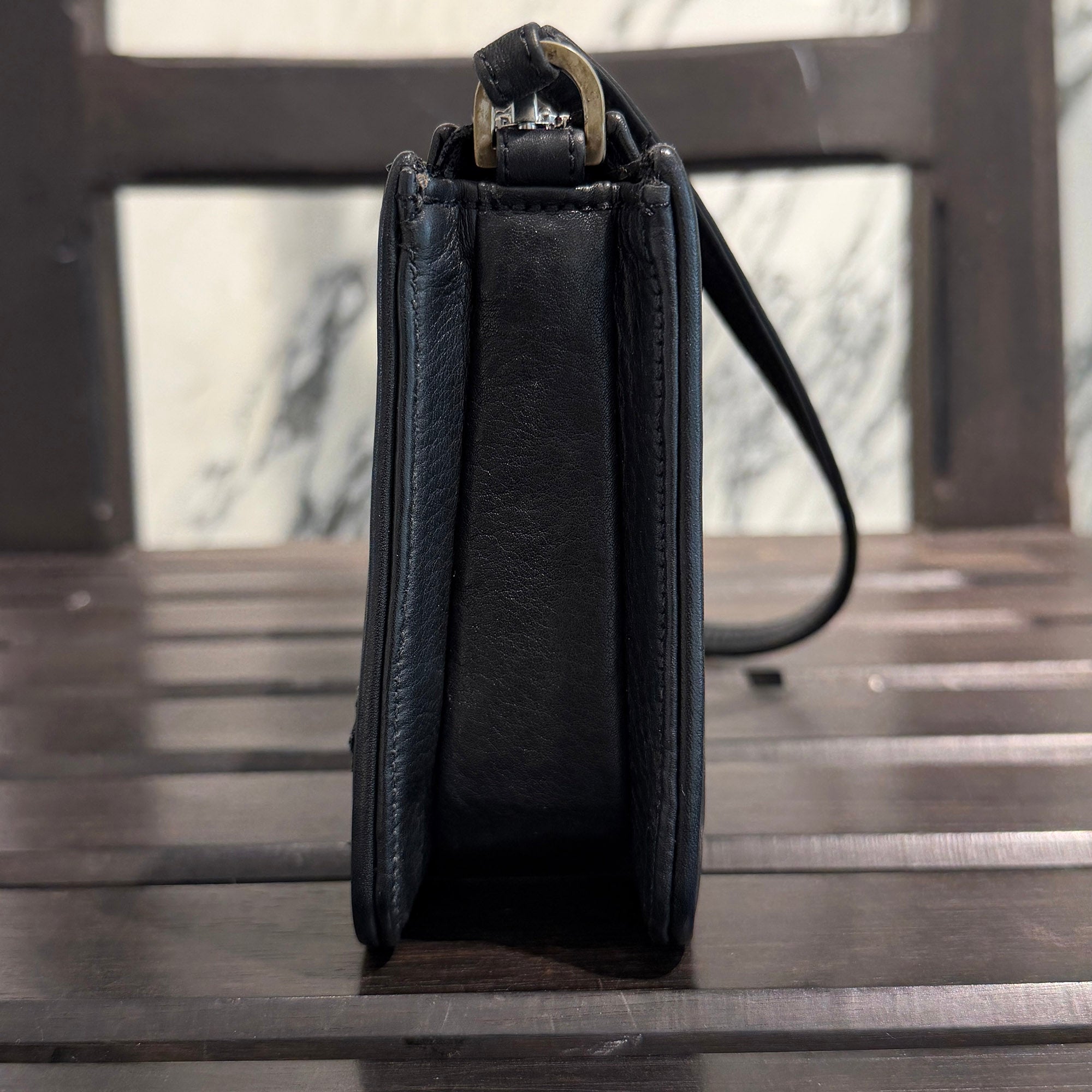 CHROME HEARTS The Night Leather Hand Bag クロムハーツ ザ・ナイト レザー ハンドバッグ