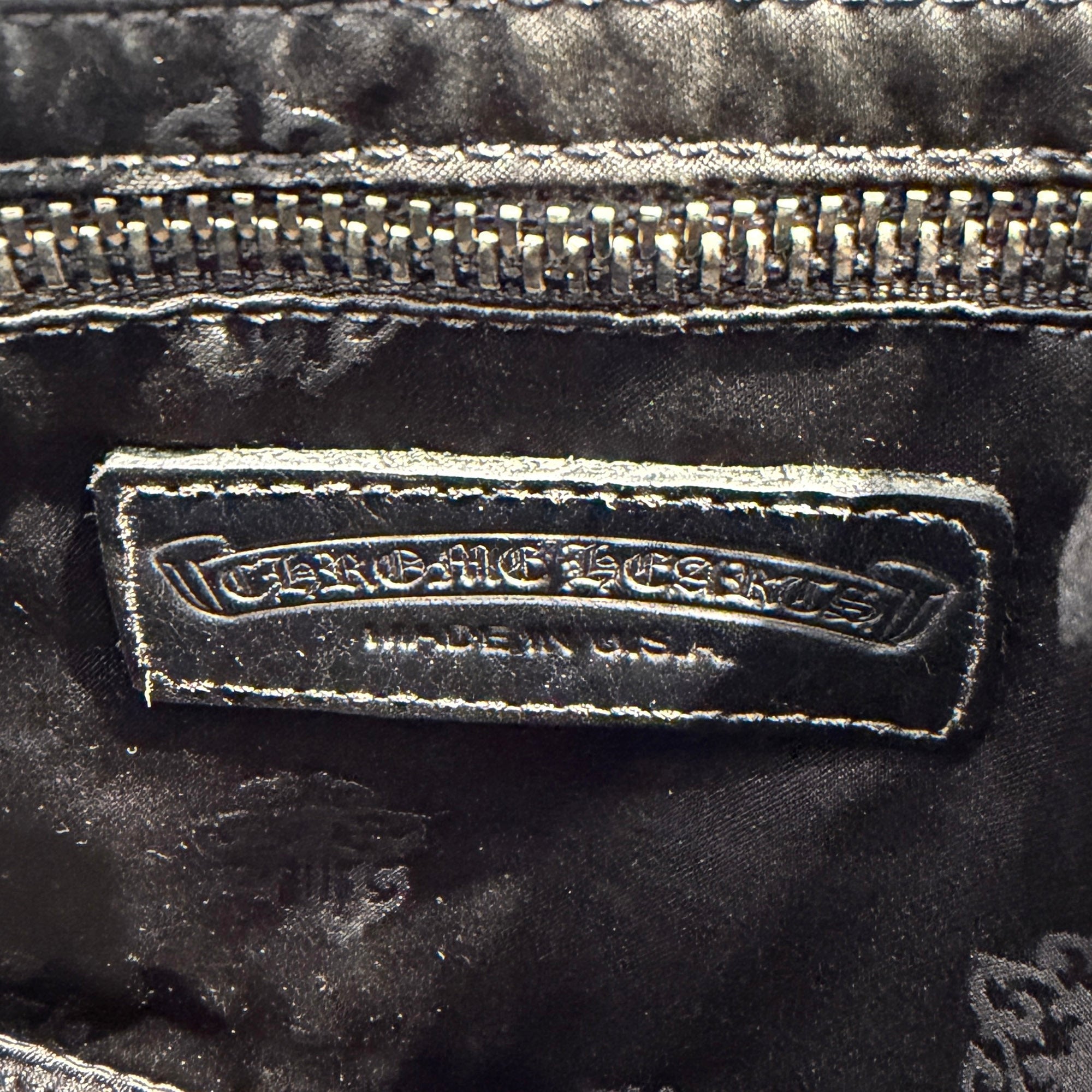 CHROME HEARTS The Night Leather Hand Bag クロムハーツ ザ・ナイト レザー ハンドバッグ