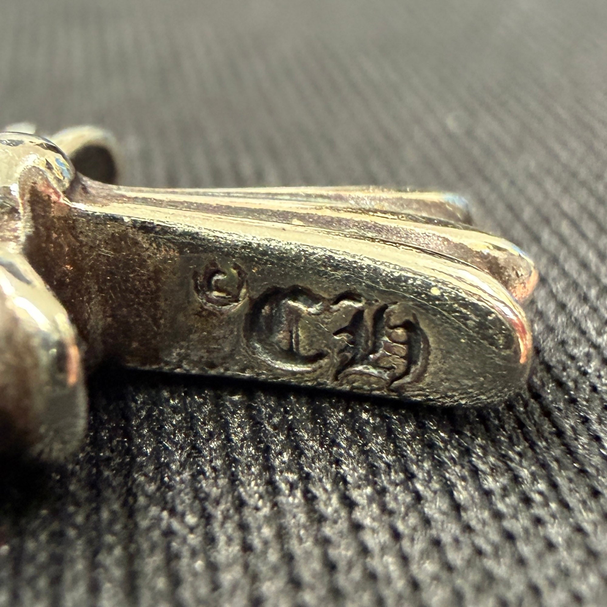CHROME HEARTS CH Cross Baby Fat Charm Pave Diamond クロムハーツ CHクロス ベビーファット チャーム パヴェダイヤモンド