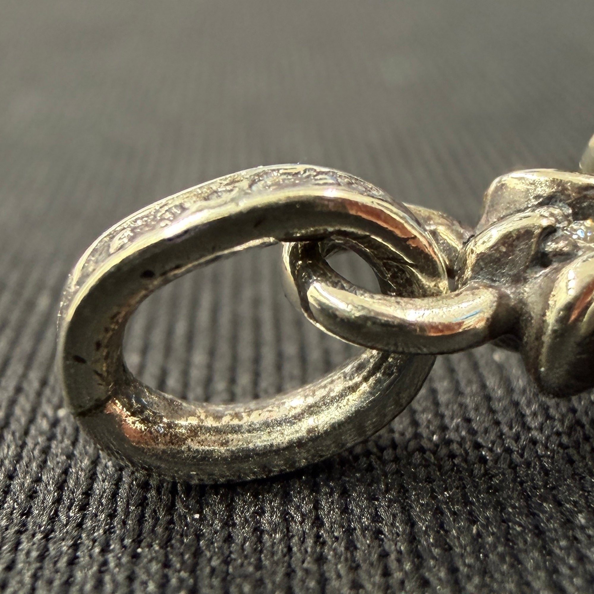 CHROME HEARTS CH Cross Baby Fat Charm Pave Diamond クロムハーツ CHクロス ベビーファット チャーム パヴェダイヤモンド
