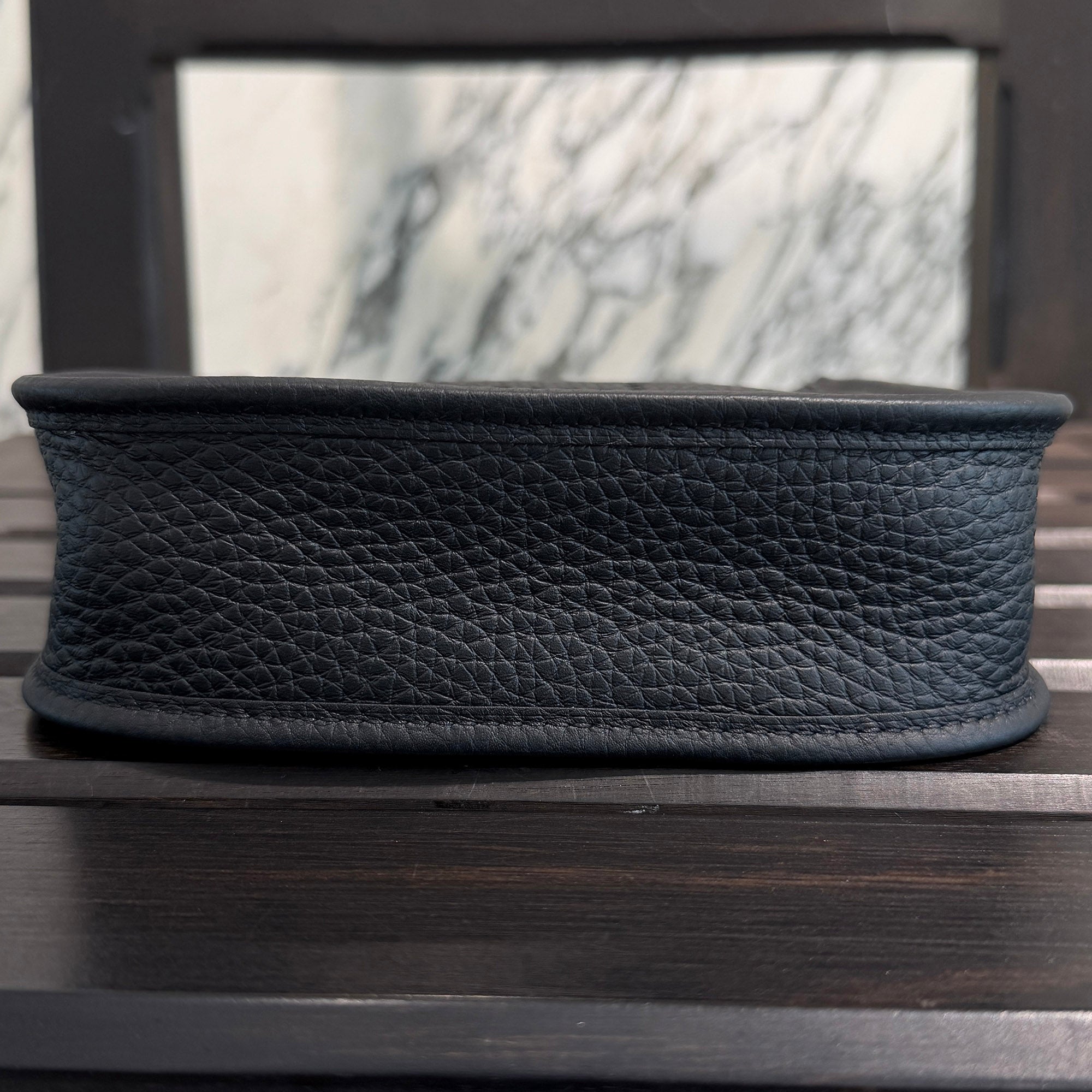 HERMES Evelyn Amazon TPM "NOIR" G刻印 エルメス エブリン アマゾン TPM "ノワール" レザーショルダーバッグ