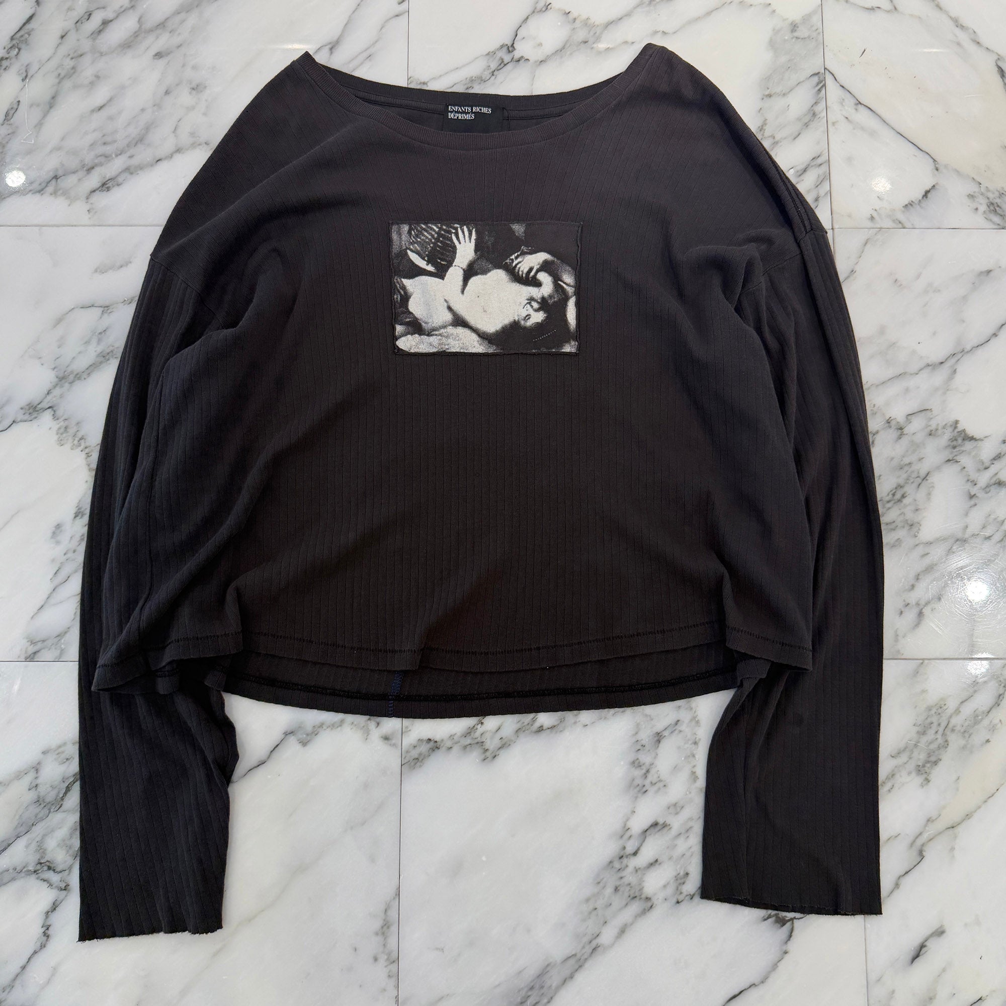 Enfants Riches Déprimés 2025SS "Demon Assemblage" Rib Long Sleeve Tee Size L アンファン リッシュ デプリメ "デーモン アッセンブラージュ" リブ ロングスリーブTシャツ サイズL
