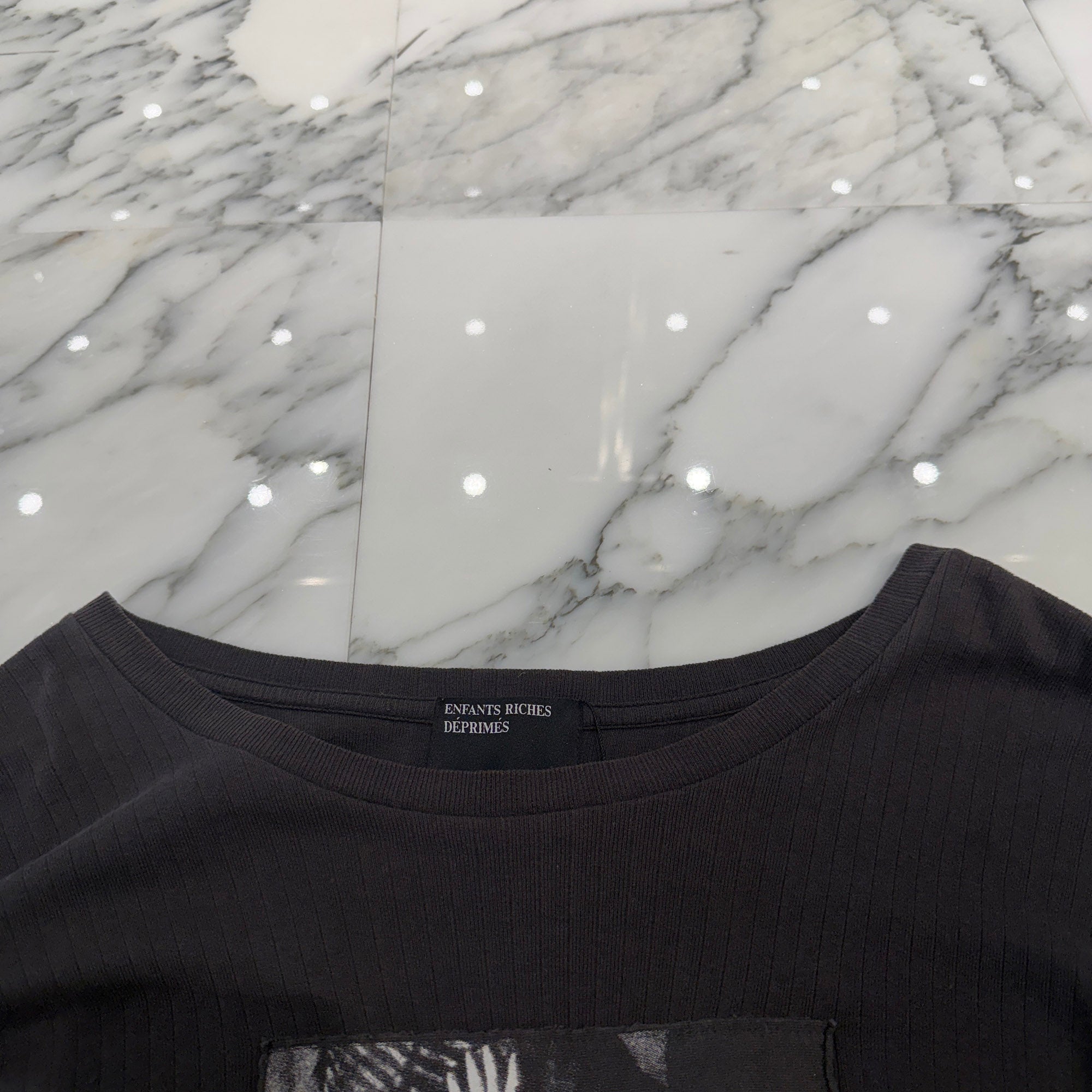 Enfants Riches Déprimés 2025SS "Demon Assemblage" Rib Long Sleeve Tee Size L アンファン リッシュ デプリメ "デーモン アッセンブラージュ" リブ ロングスリーブTシャツ サイズL