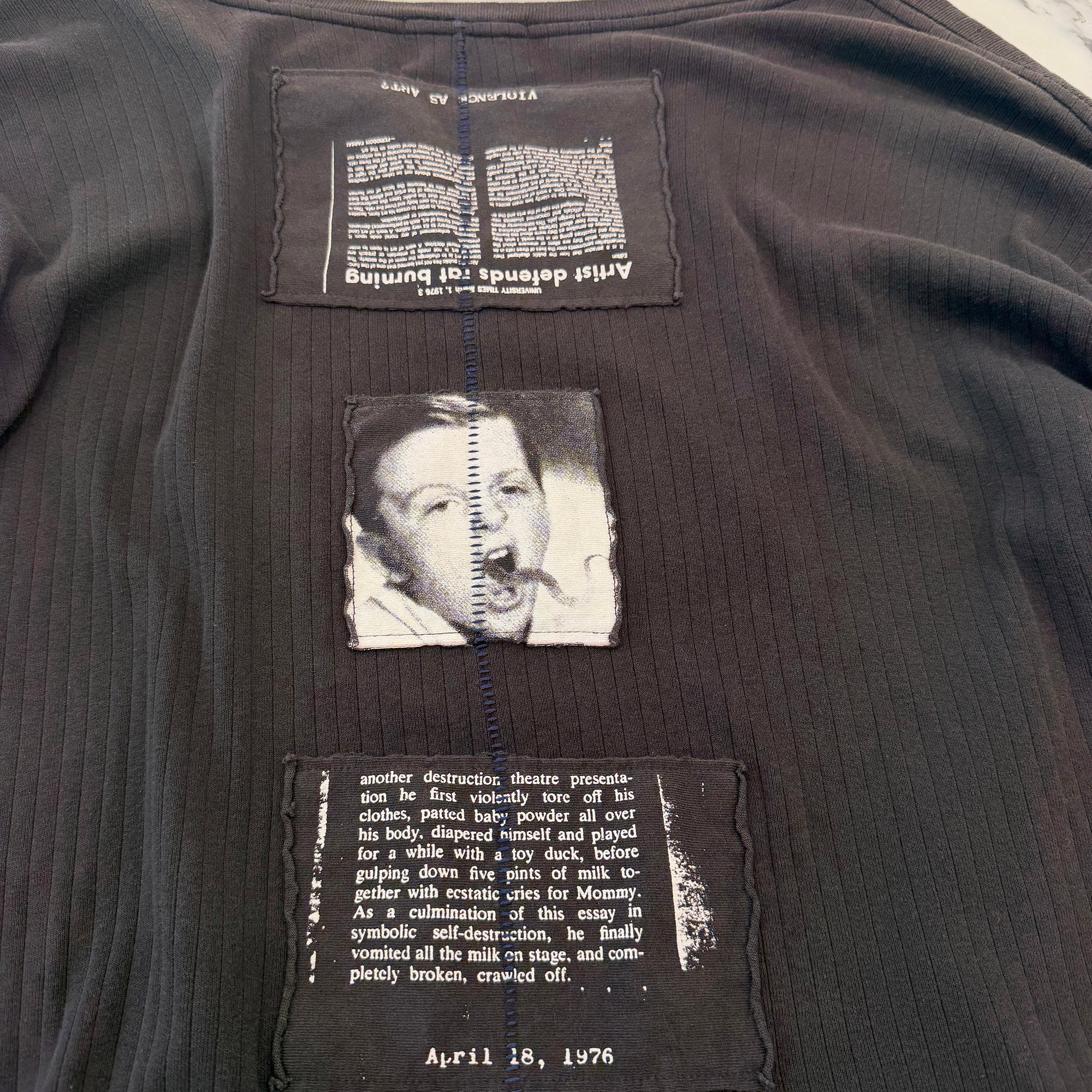 Enfants Riches Déprimés 2025SS "Demon Assemblage" Rib Long Sleeve Tee Size L アンファン リッシュ デプリメ "デーモン アッセンブラージュ" リブ ロングスリーブTシャツ サイズL