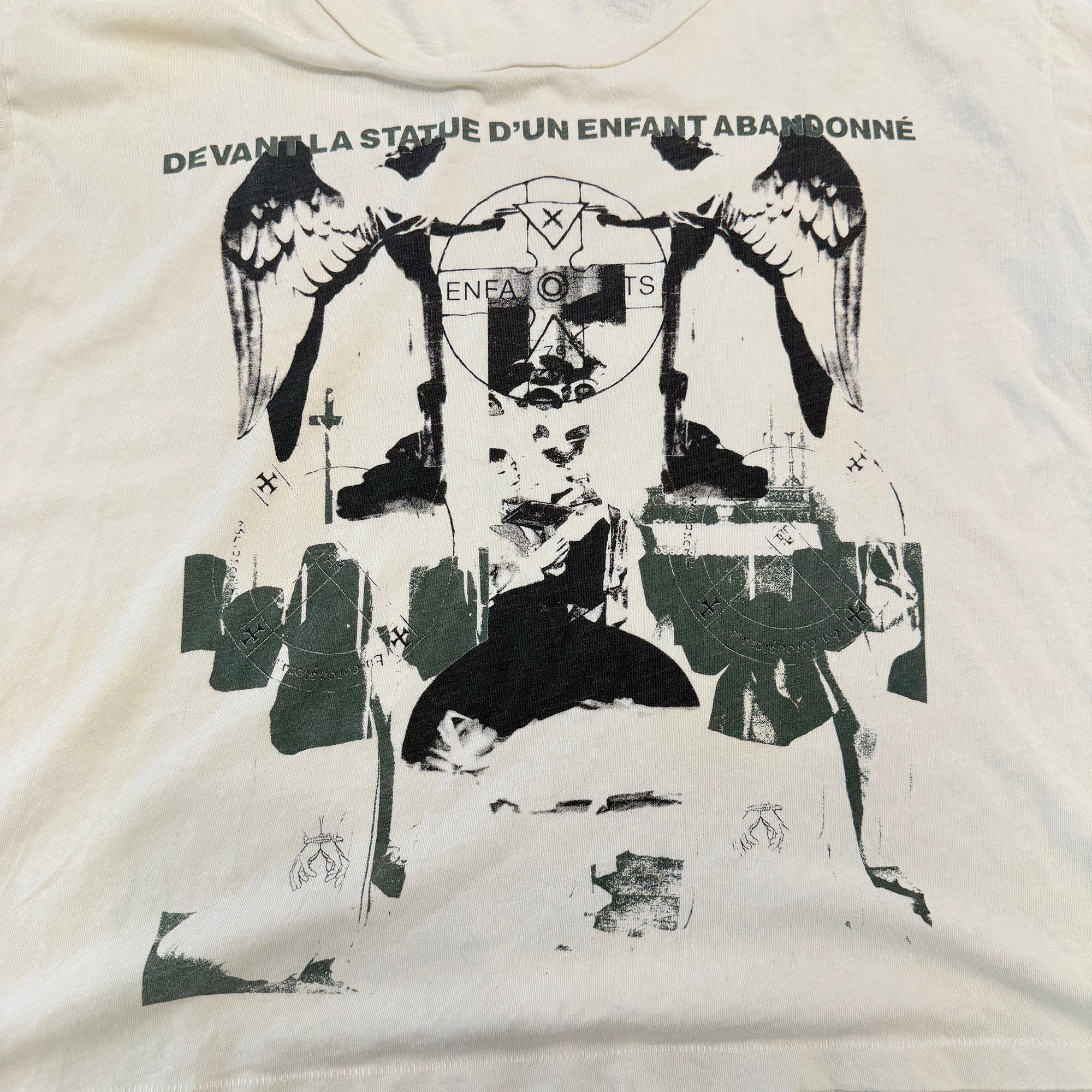 Enfants Riches Déprimés 2026SS "Nun Kicks Baby" Tee 01-0925 Size XL アンファン リッシュ デプリメ "ナン キックス ベイビー" Tシャツ サイズXL