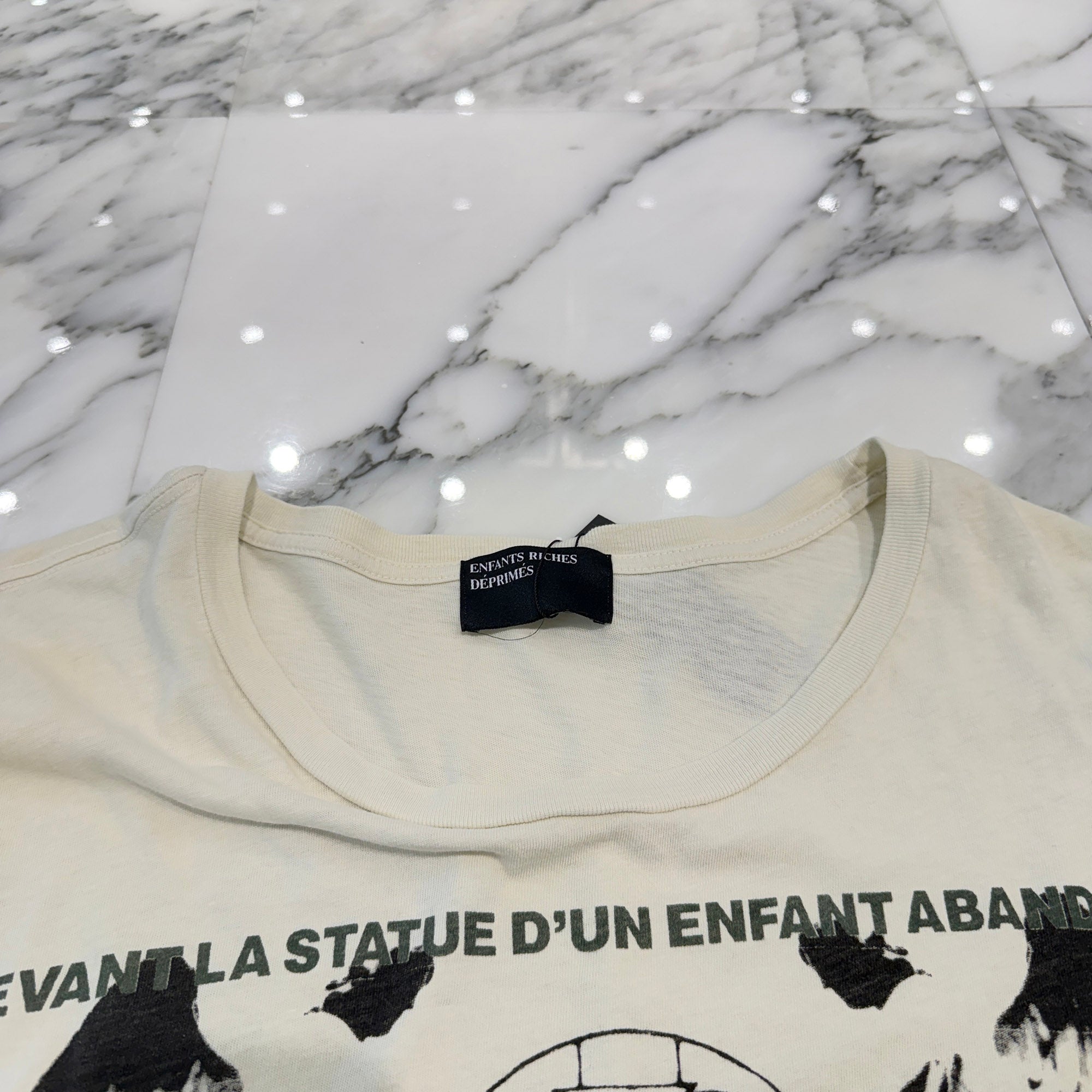Enfants Riches Déprimés 2026SS "Nun Kicks Baby" Tee 01-0925 Size XL アンファン リッシュ デプリメ "ナン キックス ベイビー" Tシャツ サイズXL