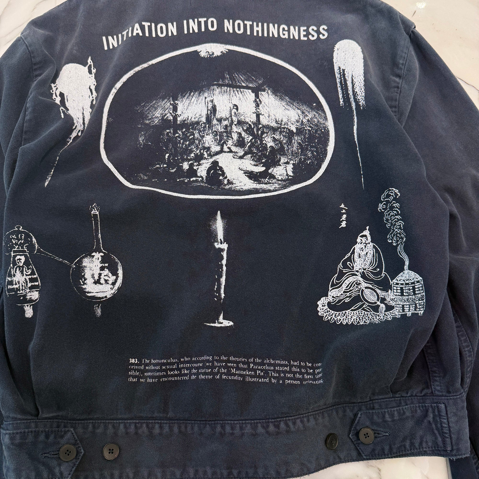 Enfants Riches Déprimés 2026SS "Initiation Into Nothingness" Mechanics Jacket 03-0599 Size M アンファン リッシュ デプリメ "イニシエーション イントゥ ナッシングネス" メカニクス ジャケット サイズM