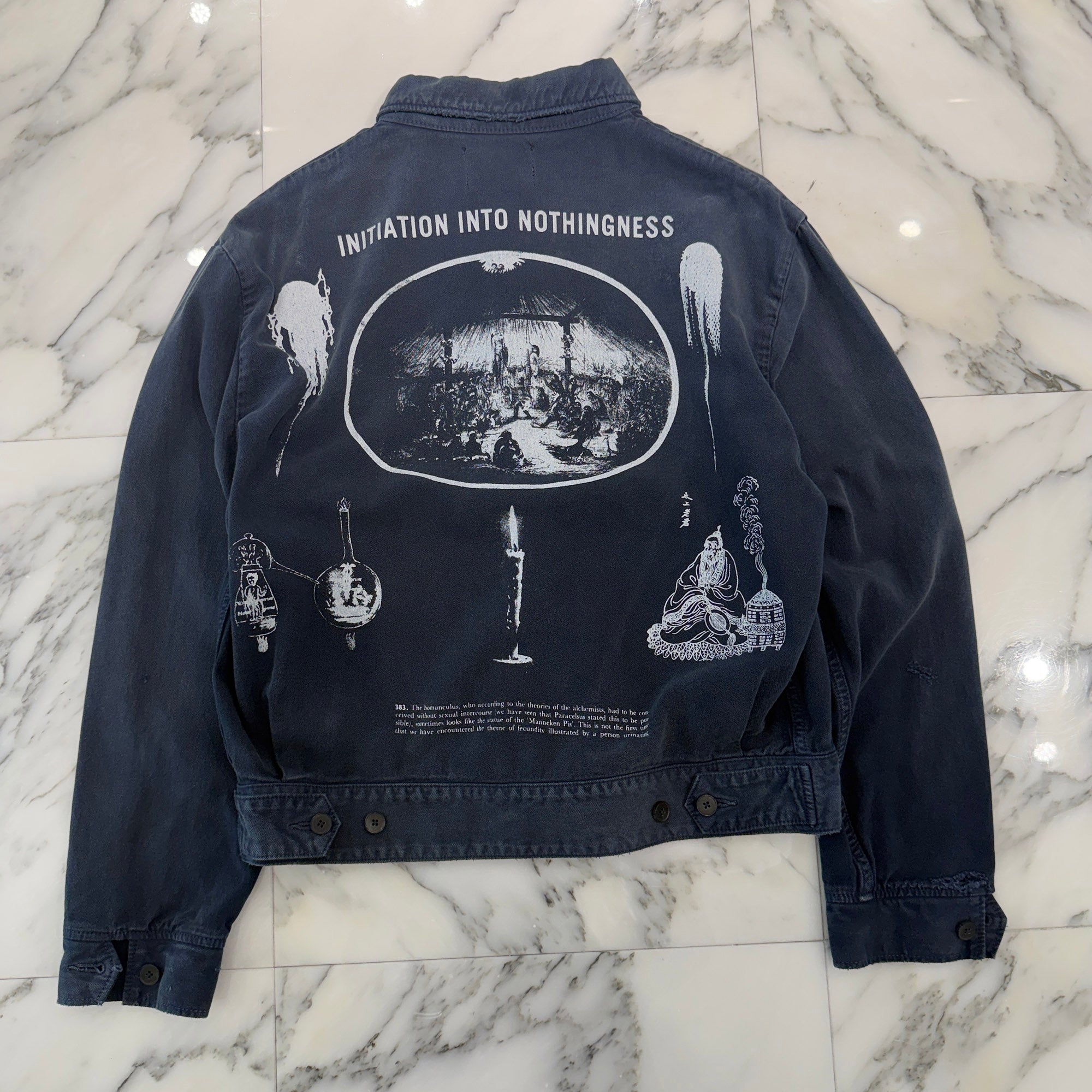 Enfants Riches Déprimés 2026SS "Initiation Into Nothingness" Mechanics Jacket 03-0599 Size M アンファン リッシュ デプリメ "イニシエーション イントゥ ナッシングネス" メカニクス ジャケット サイズM