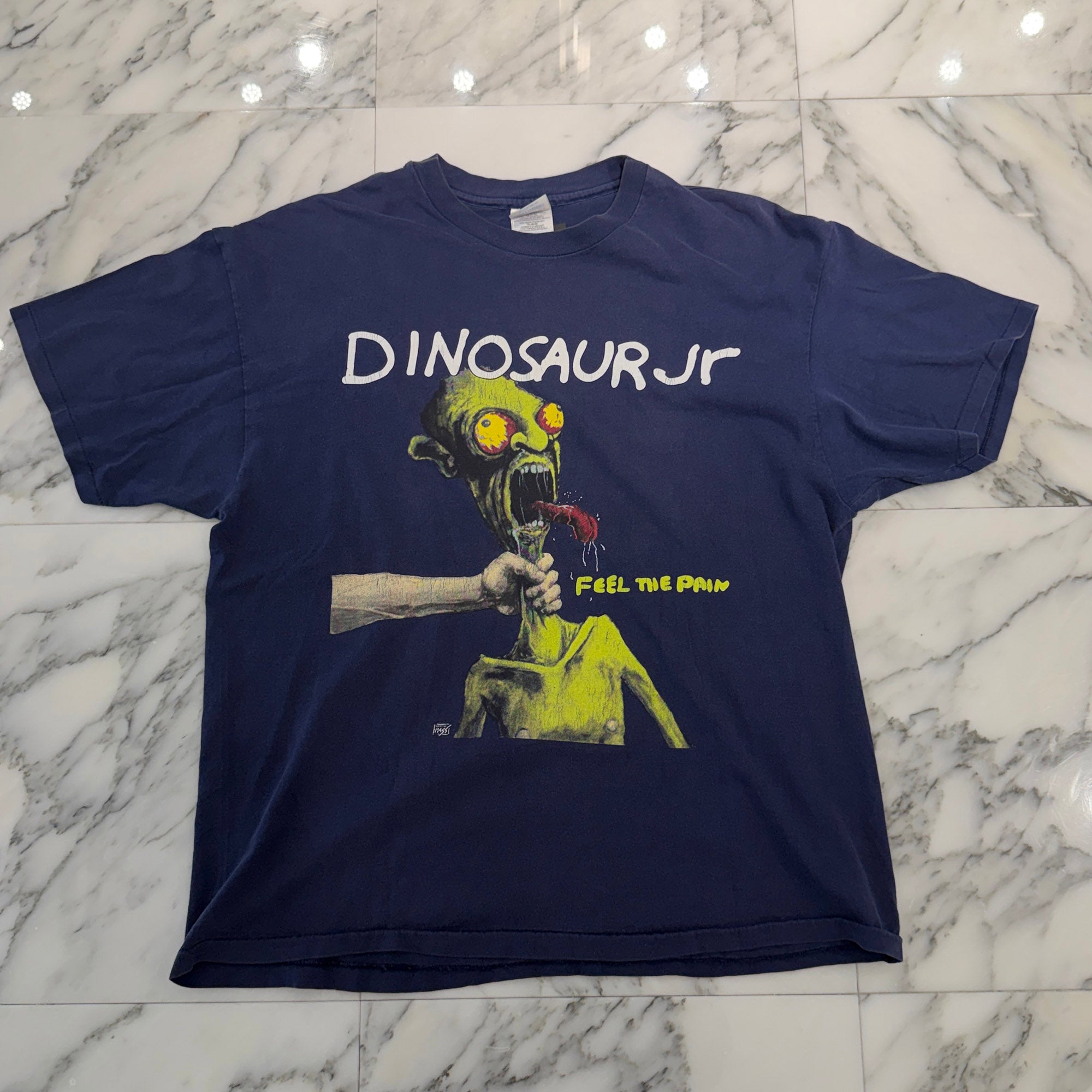 Vintage 90's Dinosaur jr. "FEEL THE PAIN" Hanes S/S Tee Size XL ヴィンテージ 90's ダイナソーJr. "フィール・ザ・ペイン" ヘインズ社製 Tシャツ サイズXL