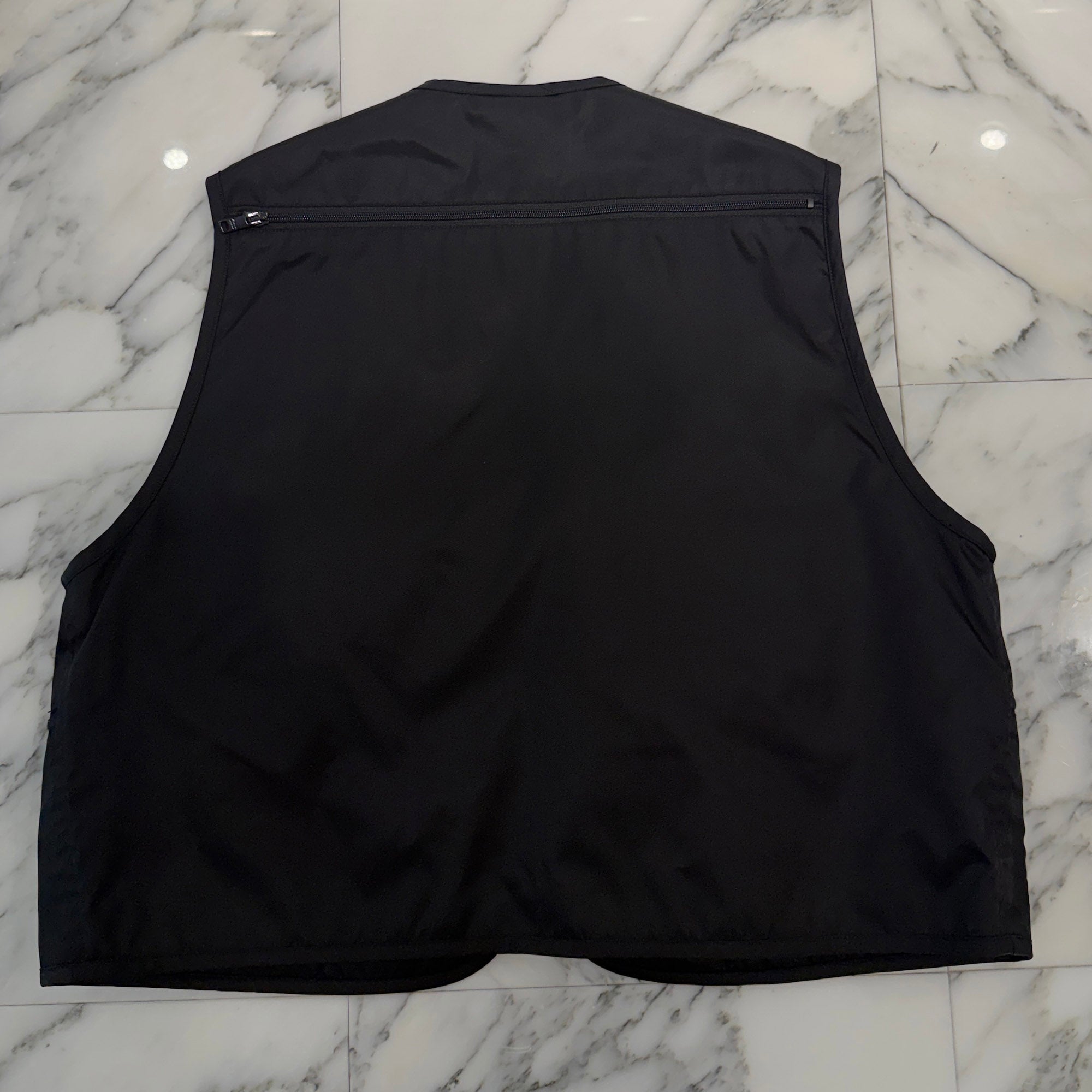 PRADA 2024SS Triangle Logo Plate Re Nylon Military Vest SGC499 S000 1WQ8 Size XXL プラダ トライアングルロゴプレート リナイロン ミリタリー ベスト サイズXXL