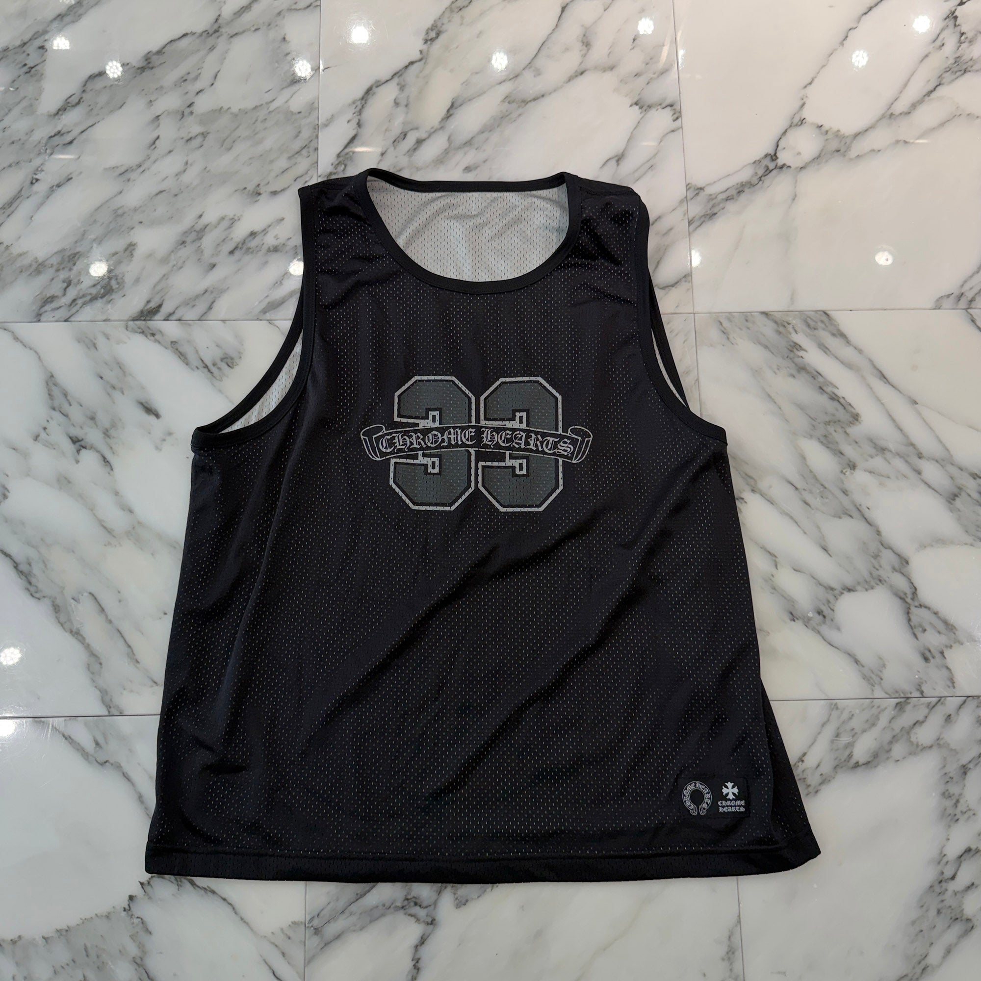 CHROME HEARTS Mesh Warm Up Jersey Size L クロムハーツ メッシュウォームアップジャージー サイズL