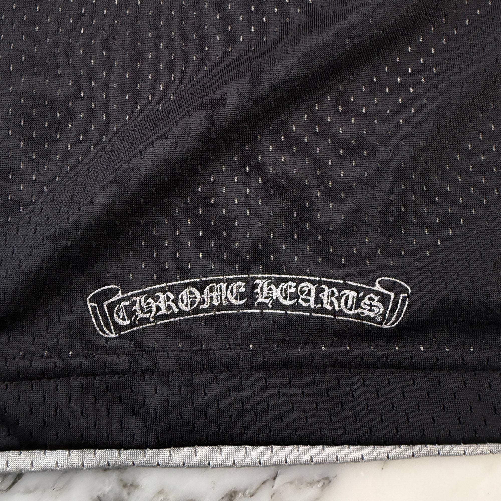 CHROME HEARTS Mesh Warm Up Jersey Size L クロムハーツ メッシュウォームアップジャージー サイズL