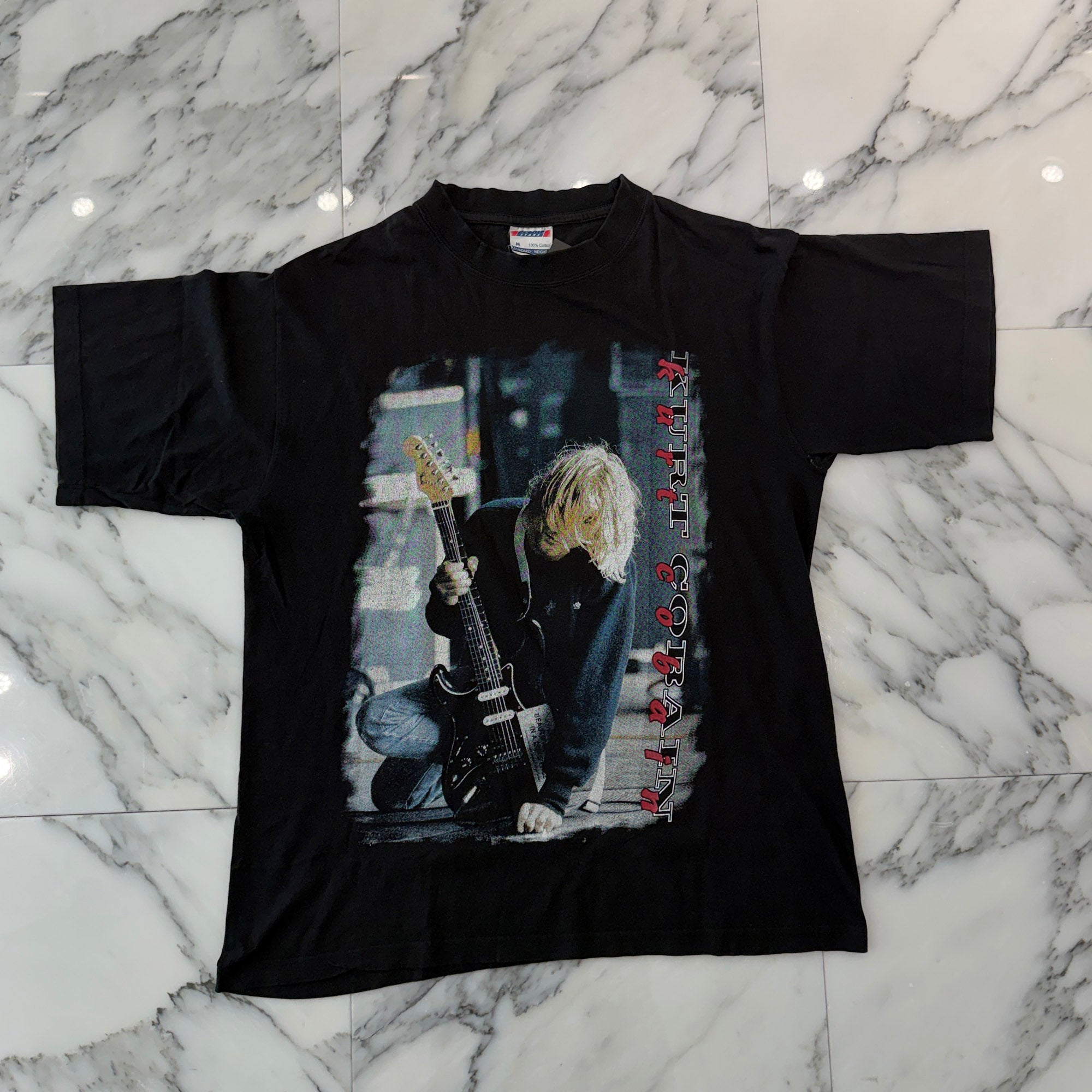 Vintage 90's "Kurt Cobain" Promostars S/S Tee Size M ヴィンテージ 90's "カート・コバーン" プロモスターズ社製 Tシャツ サイズＭ