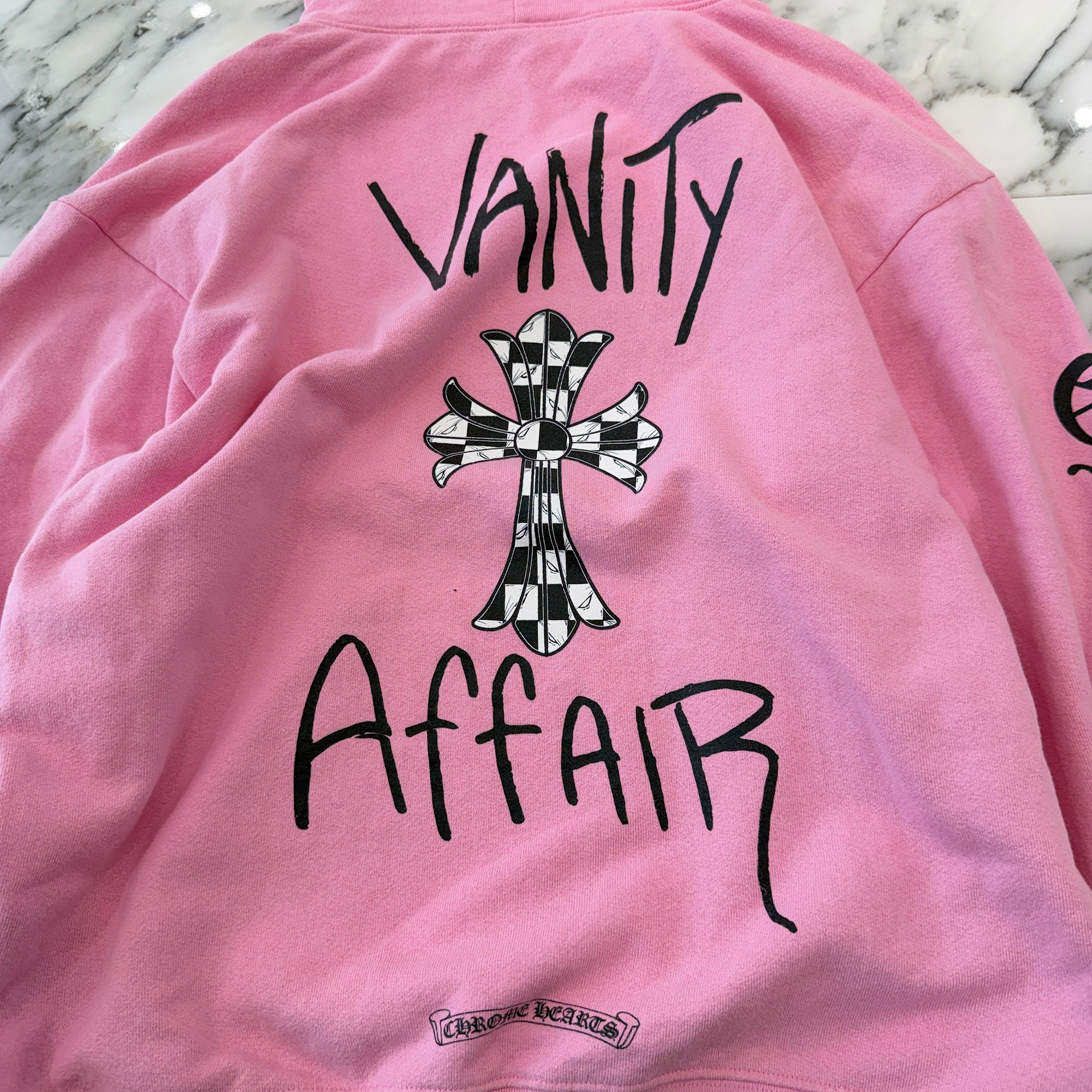 CHROME HEARTS × MATTY BOY Vanity Affair Pullover Hoodie Size L クロムハーツ × マッティボーイ バニティ・アフェア プルオーバーフーディー サイズL
