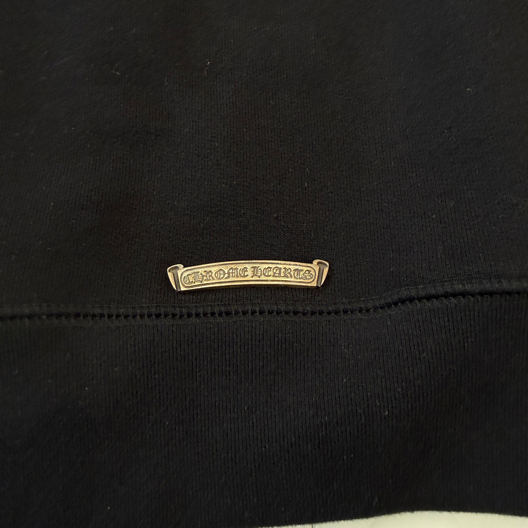 CHROME HEARTS King Taco 3 Cemetery Cross Embroidery Sweat Shirt Size L クロムハーツ キングタコ 3セメタリークロス刺繍 スウェットシャツ サイズL