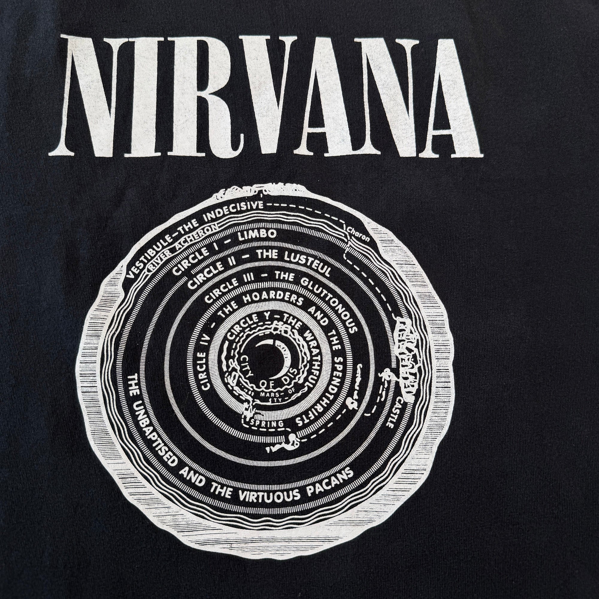 Vintage 90's NIRVANA "Vestibule" Delta S/S Tee Size L 90's ニルヴァーナ "ヴェスティビュール" デルタ社製 Tシャツ サイズL