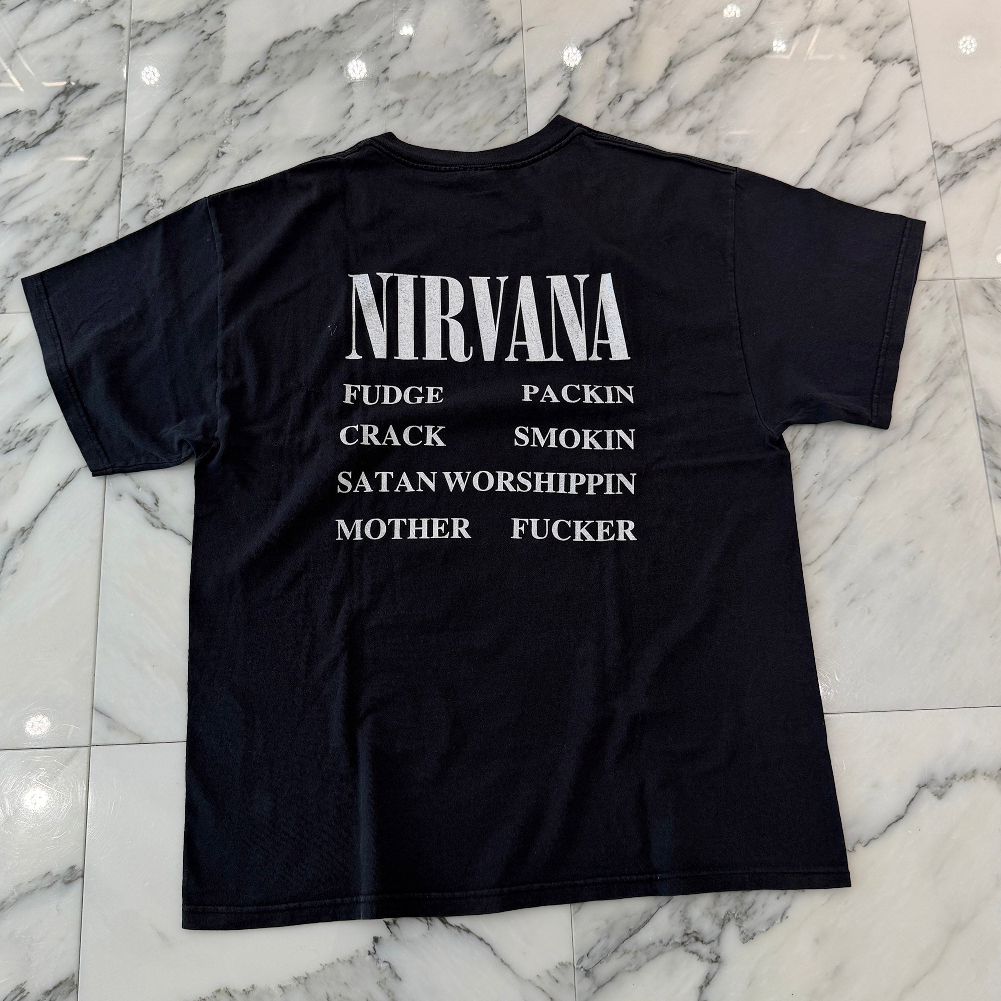 Vintage 90's NIRVANA "Vestibule" Delta S/S Tee Size L 90's ニルヴァーナ "ヴェスティビュール" デルタ社製 Tシャツ サイズL