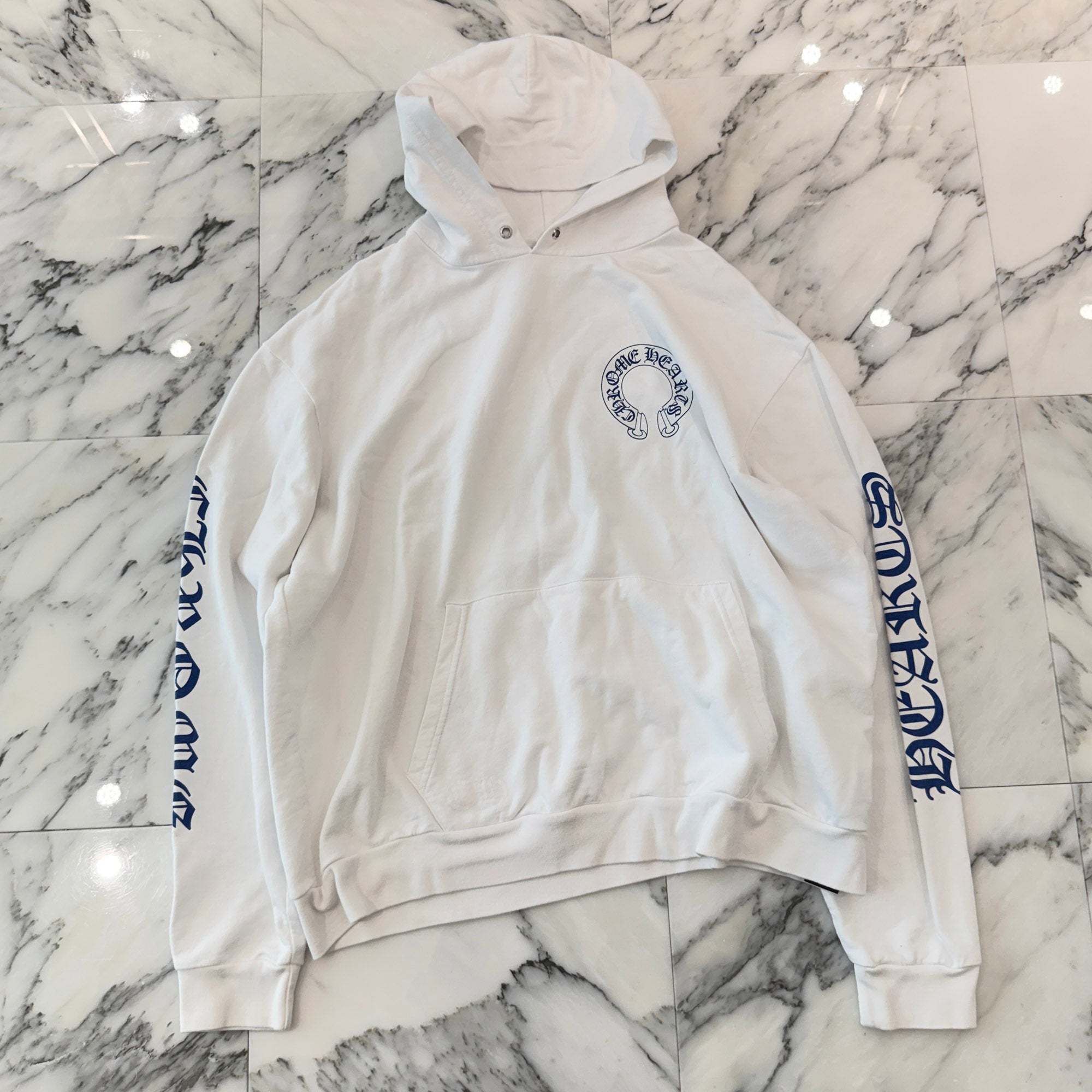 CHROME HEARTS LA Limited 2 CH Cross Pullover Hoodie Size XL クロムハーツ LA 限定 2 CHクロス プルオーバーフーディー サイズXL