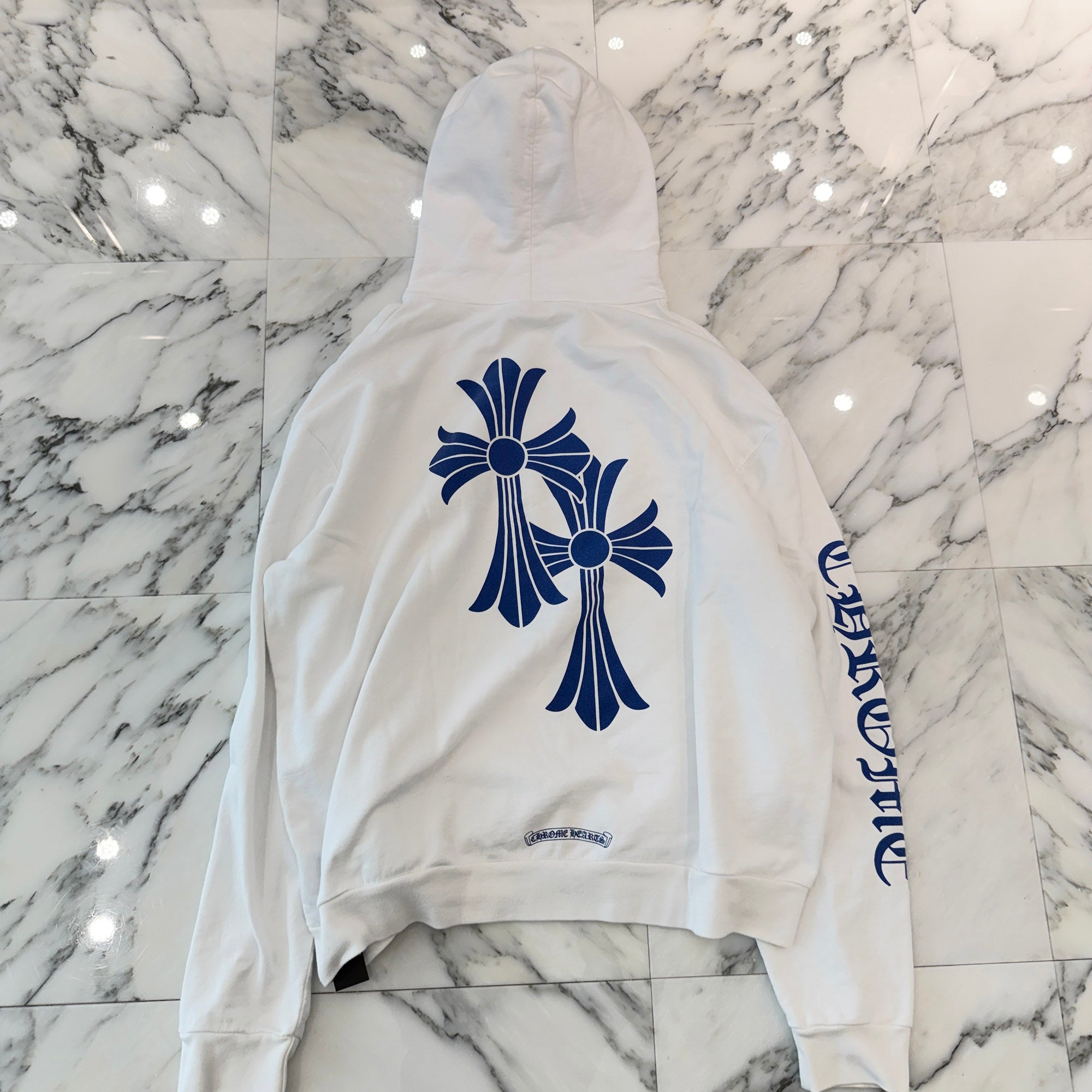 CHROME HEARTS LA Limited 2 CH Cross Pullover Hoodie Size XL クロムハーツ LA 限定 2 CHクロス プルオーバーフーディー サイズXL