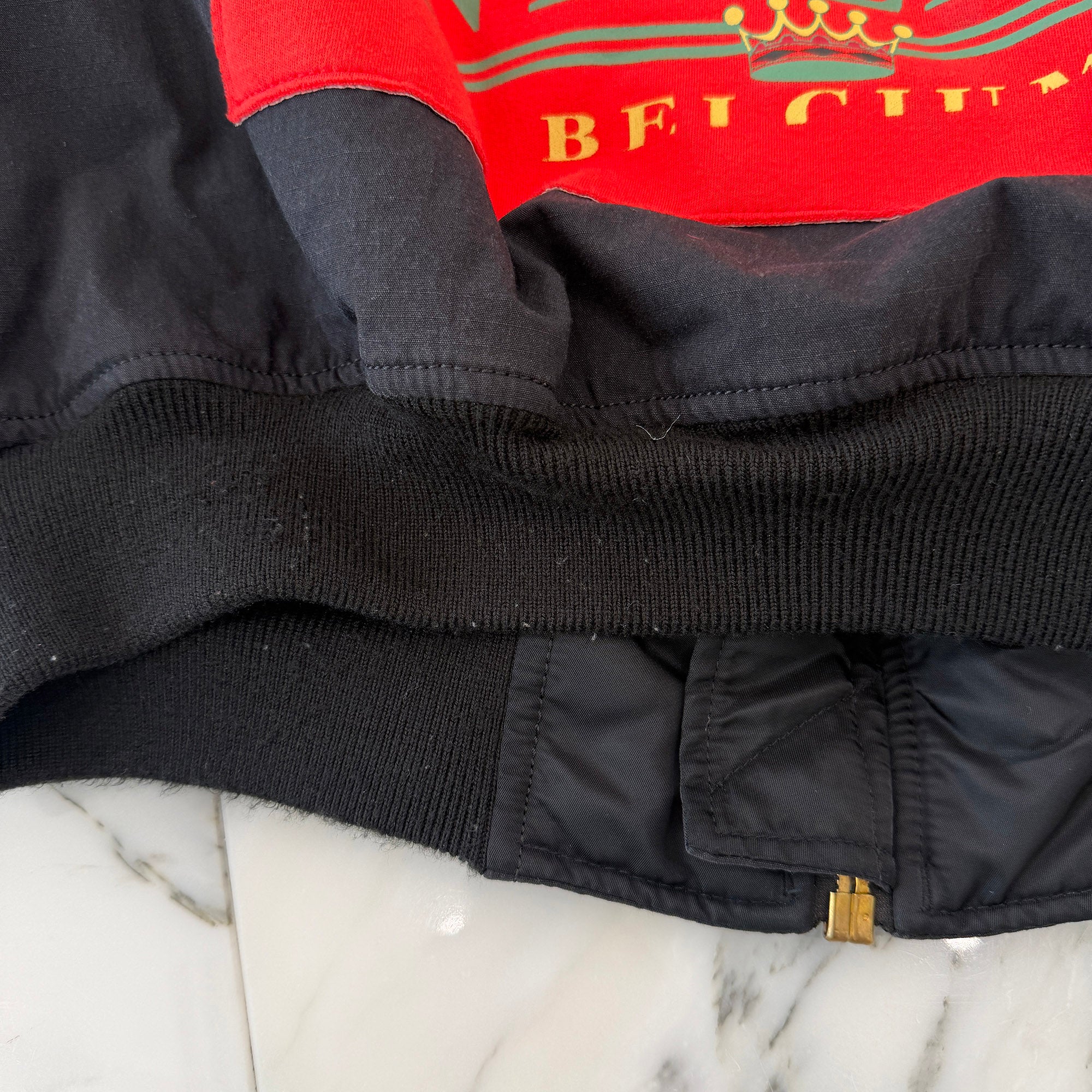VETEMENTS × ALPHA INDUSTRIES 2018AW Reversible Patchwork Oversized Bomber Jacket UAH19JA303 Size XS ヴェトモン×アルファ インダストリーズ リバーシブル パッチワーク オーバーサイズ ボンバージャケット サイズXS