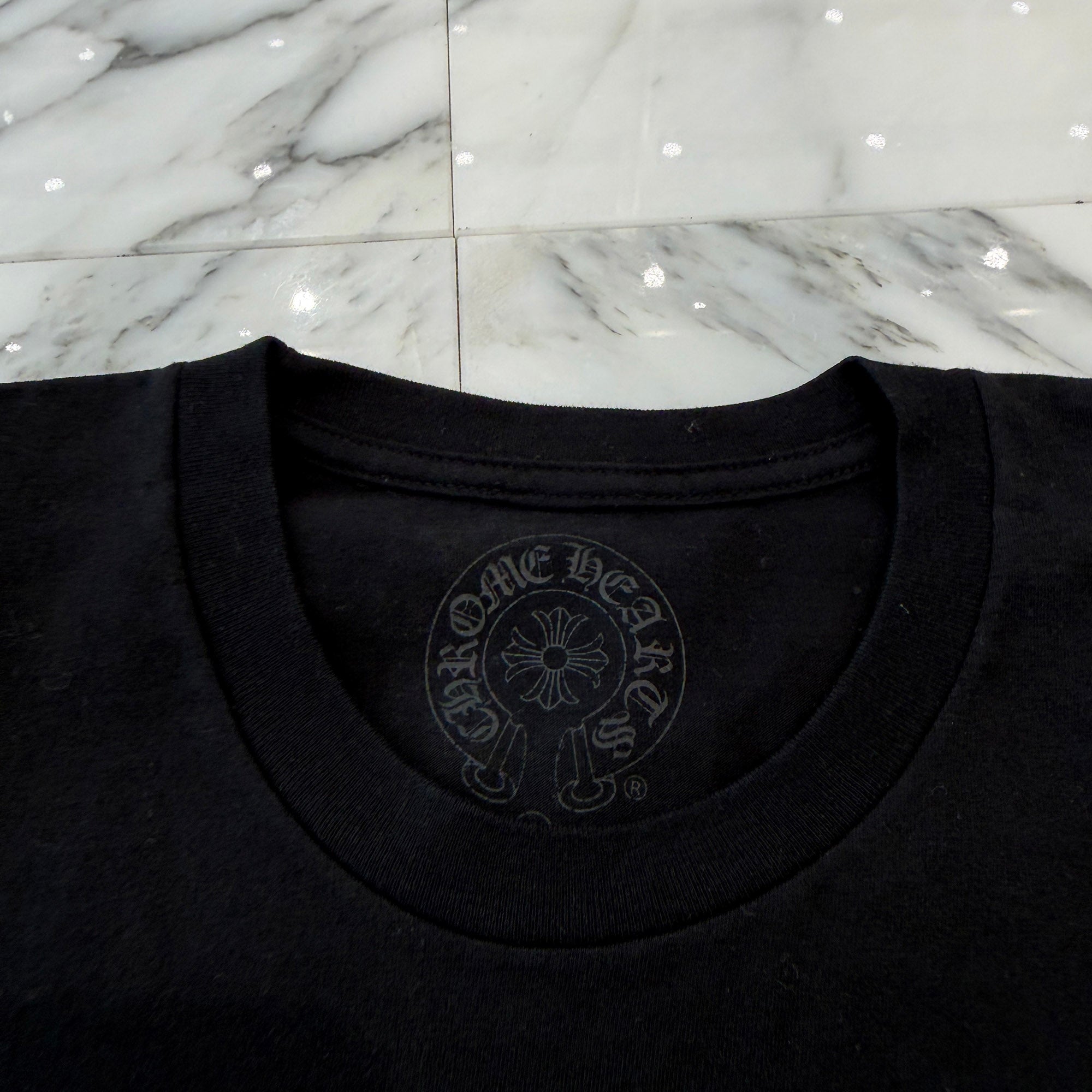 CHROME HEARTS FOTI Harris Teeter Multi Print Tee Size M クロムハーツ フォティ・ハリスティーター マルチ プリント Tシャツ サイズM