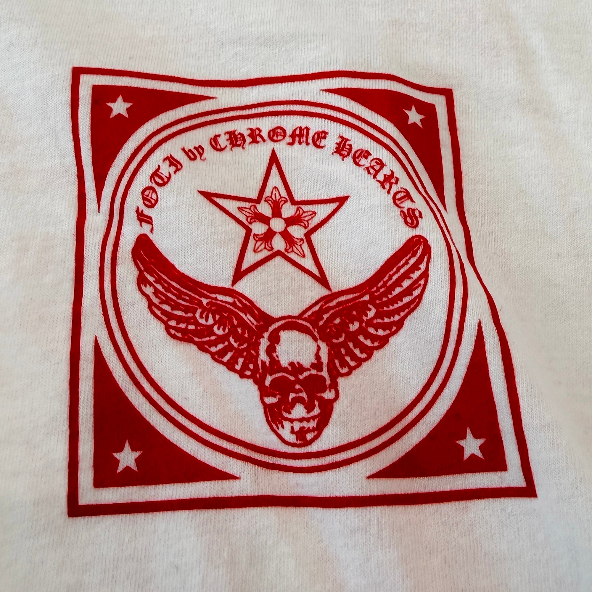 CHROME HEARTS FOTI Framed Mahalia Star Tee Size M クロムハーツ フォティ フレームド マハリア スター  Tシャツ サイズM