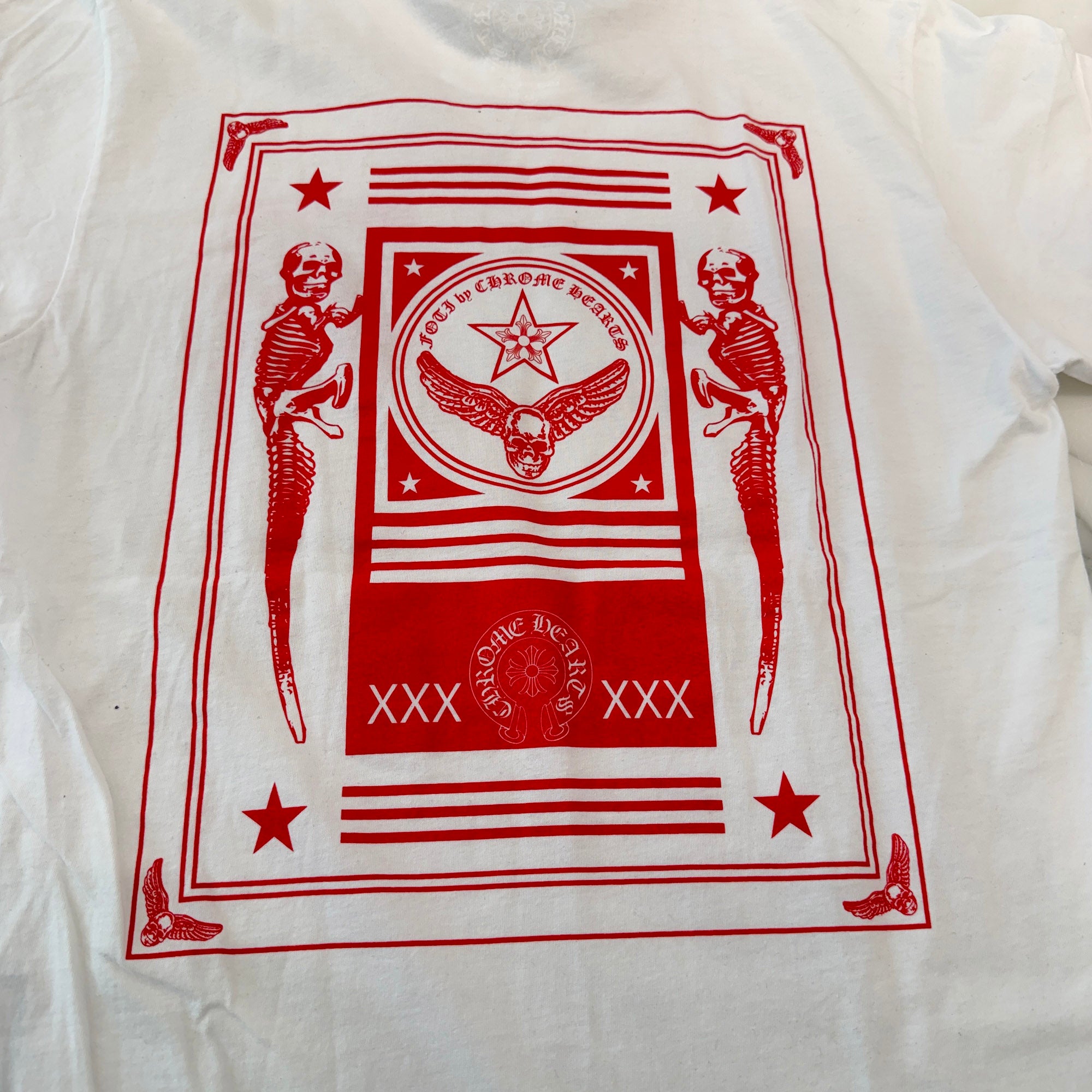 CHROME HEARTS FOTI Framed Mahalia Star Tee Size M クロムハーツ フォティ フレームド マハリア スター  Tシャツ サイズM