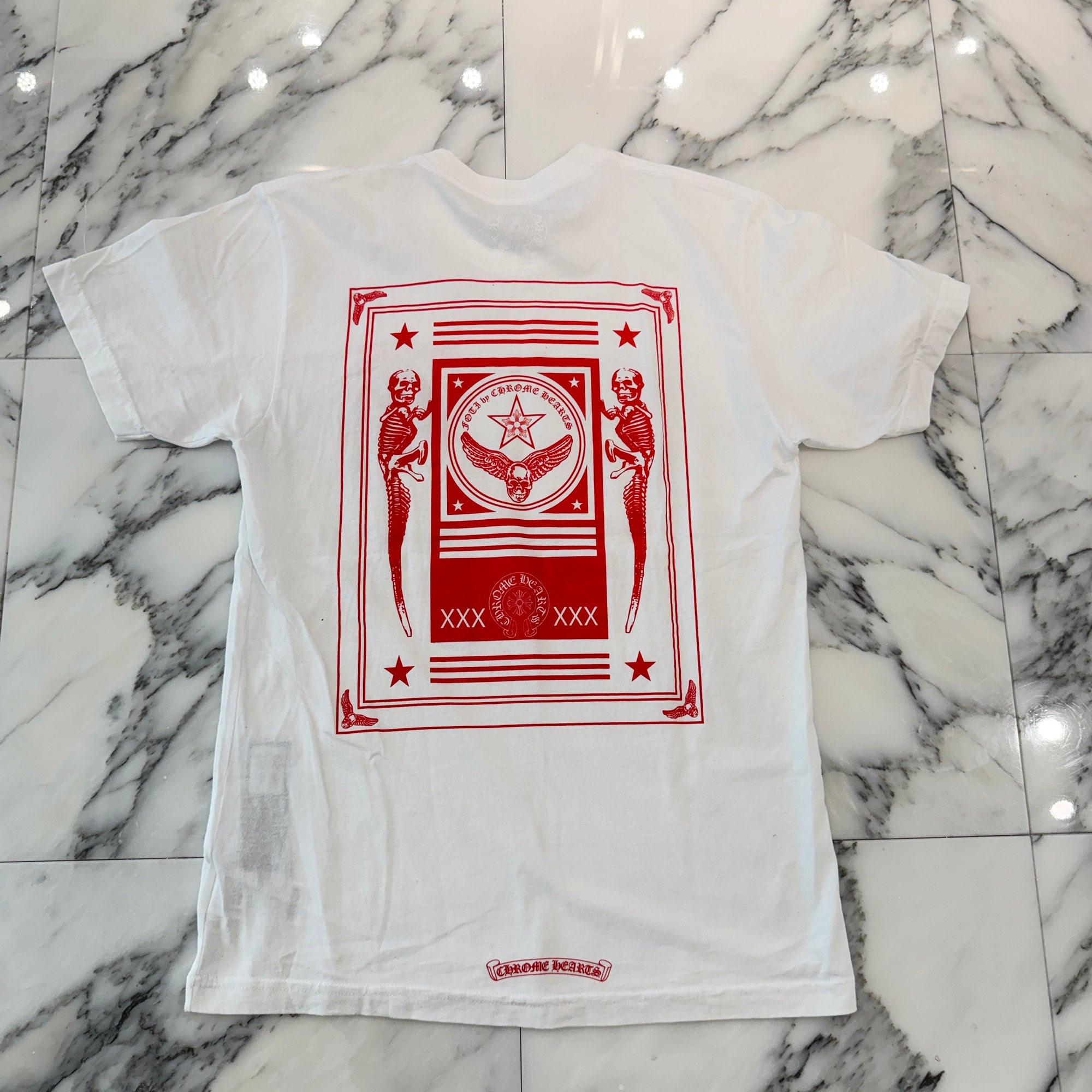 CHROME HEARTS FOTI Framed Mahalia Star Tee Size M クロムハーツ フォティ フレームド マハリア スター  Tシャツ サイズM