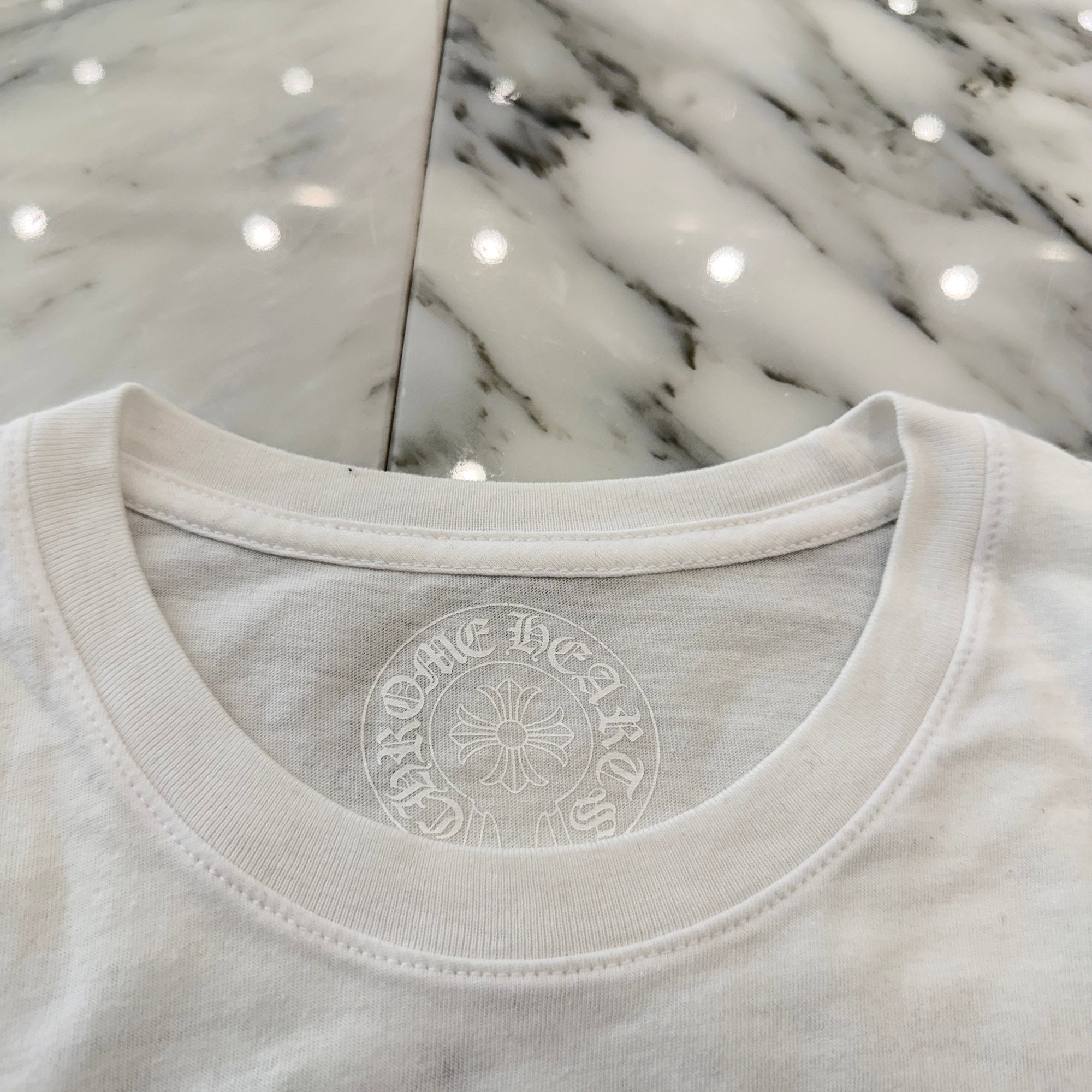 CHROME HEARTS × Marina Abramovic Back Scroll Print Tee Size M クロムハーツ × マリーナアブラモヴィッチ バックスクロール プリントTシャツ サイズM