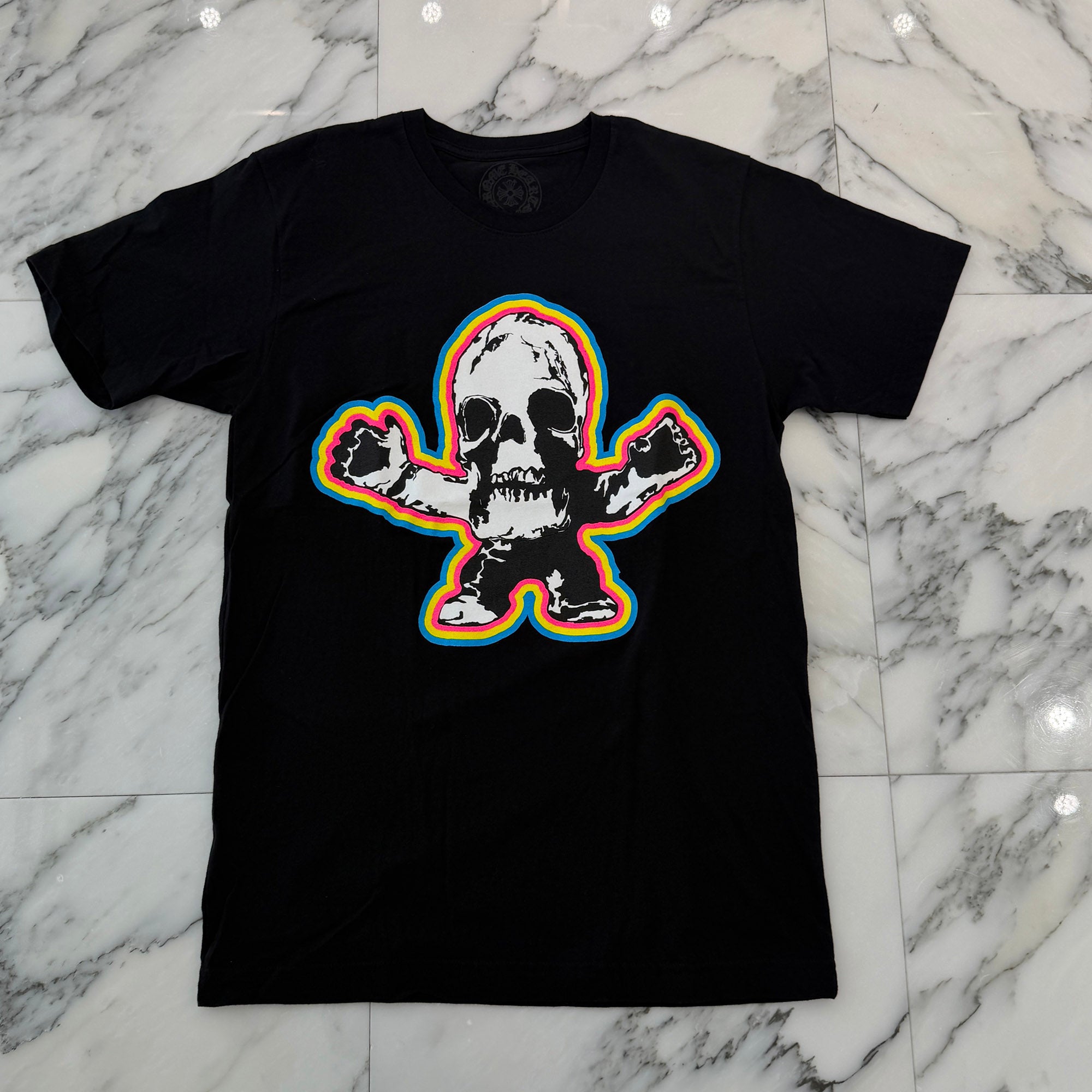 CHROME HEARTS 2024SS FOTI Rainbow Scroll Logo Tee Size M クロムハーツ フォティ レインボースクロールロゴ Tシャツ サイズM