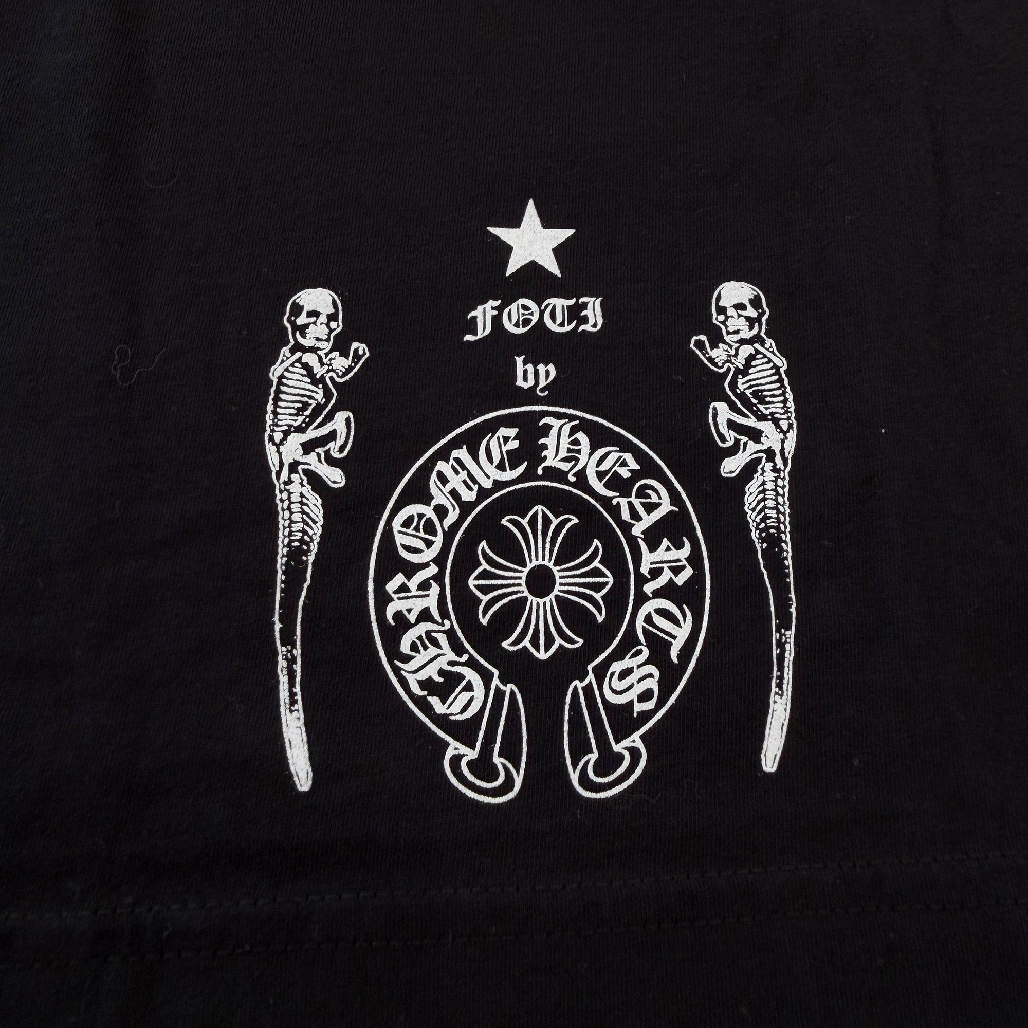 CHROME HEARTS 2024SS FOTI Rainbow Scroll Logo Tee Size M クロムハーツ フォティ レインボースクロールロゴ Tシャツ サイズM
