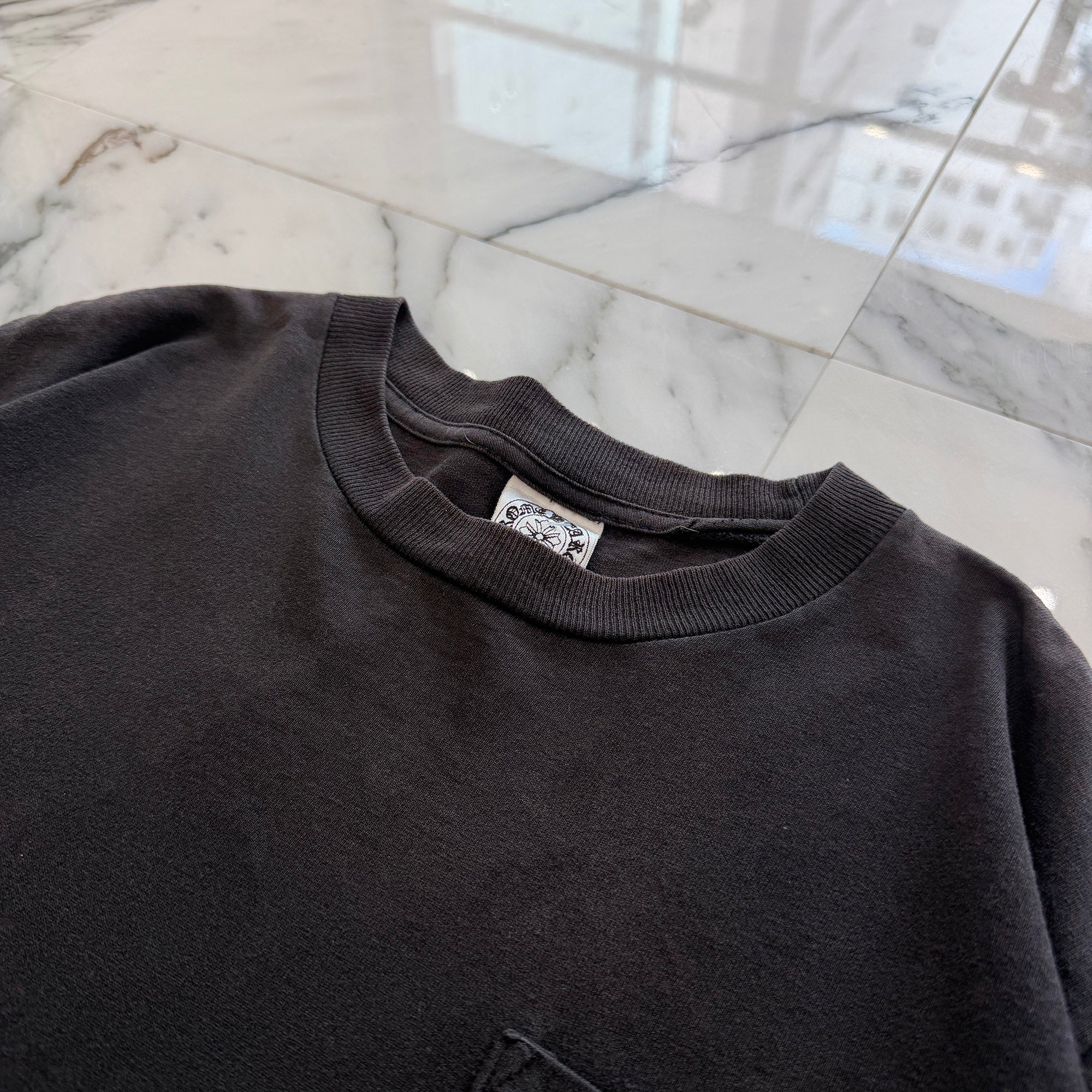 CHROME HEARTS FOTI Harris Teeter Print T Bar Logo Tee Size M クロムハーツ フォティ・ハリスティーター プリント Tバ－ ロゴTシャツ サイズM