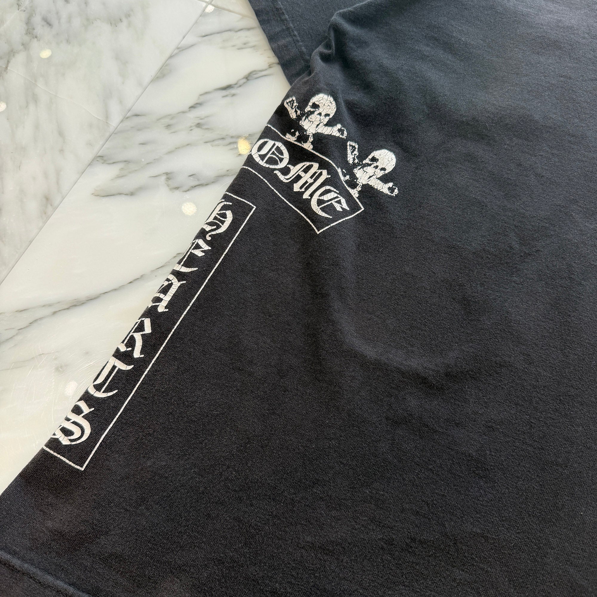 CHROME HEARTS FOTI Harris Teeter Print T Bar Logo Tee Size M クロムハーツ フォティ・ハリスティーター プリント Tバ－ ロゴTシャツ サイズM