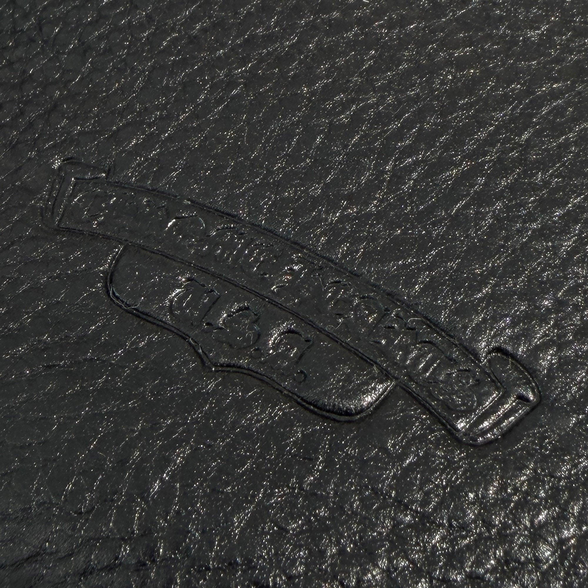 CHROME HEARTS 1SNAP Cross Ball Button Leather Wallet クロムハーツ 1スナップ クロスボールボタン レザーウォレット