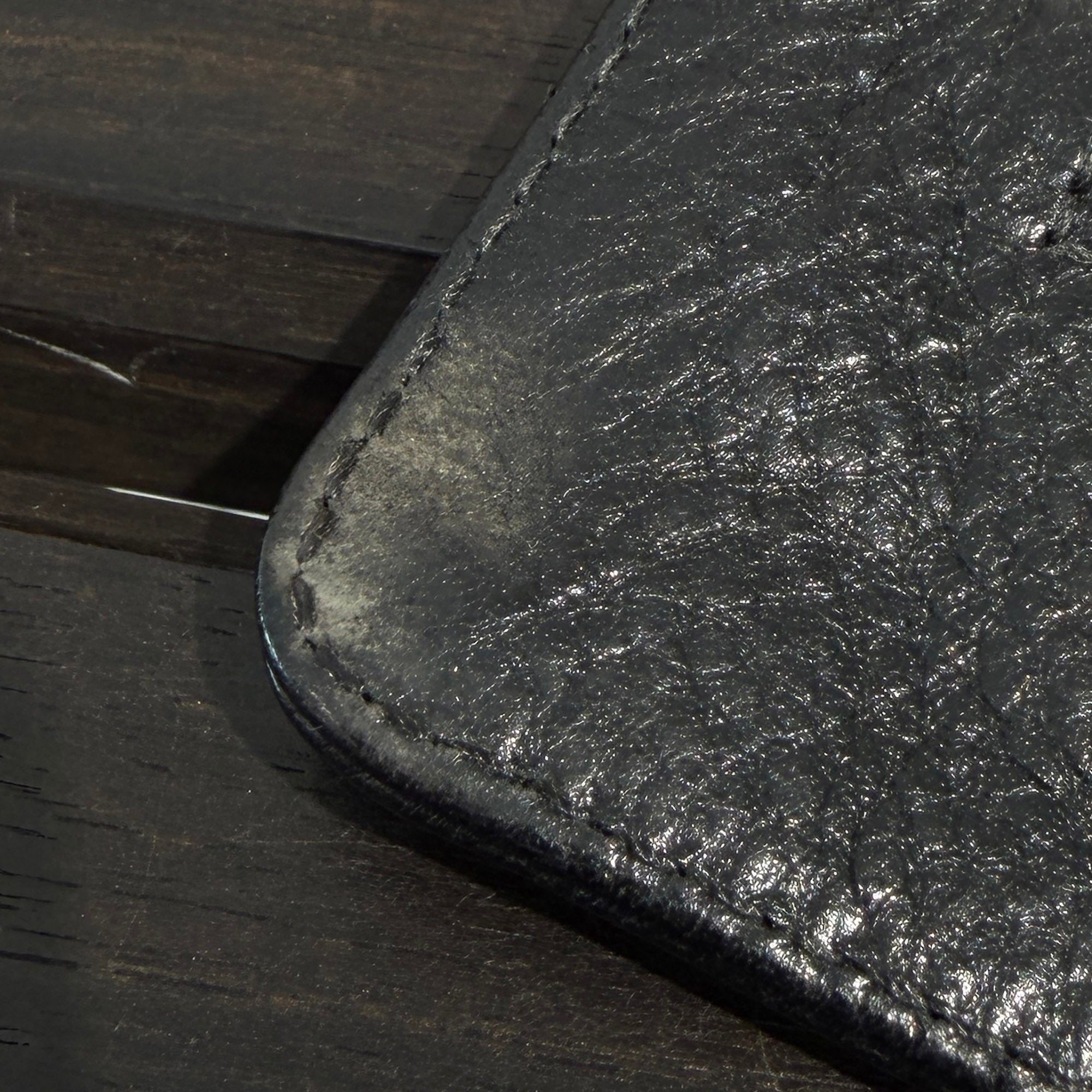 CHROME HEARTS 1SNAP Cross Ball Button Leather Wallet クロムハーツ 1スナップ クロスボールボタン レザーウォレット