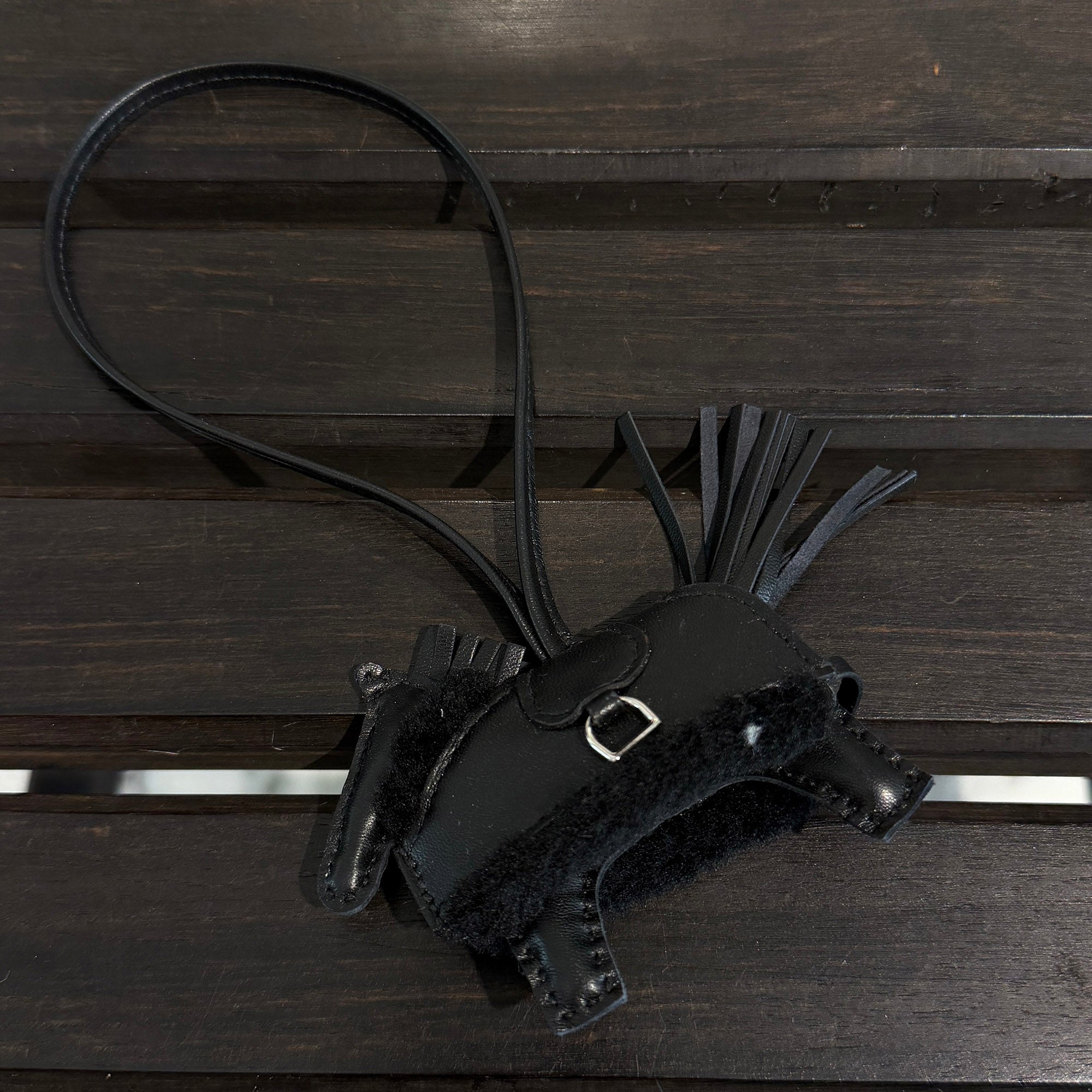 HERMES Rodeo Charm Robeo Plush PM G刻印 エルメス ロデオ チャーム ロベオ・プラッシュ PM G刻印