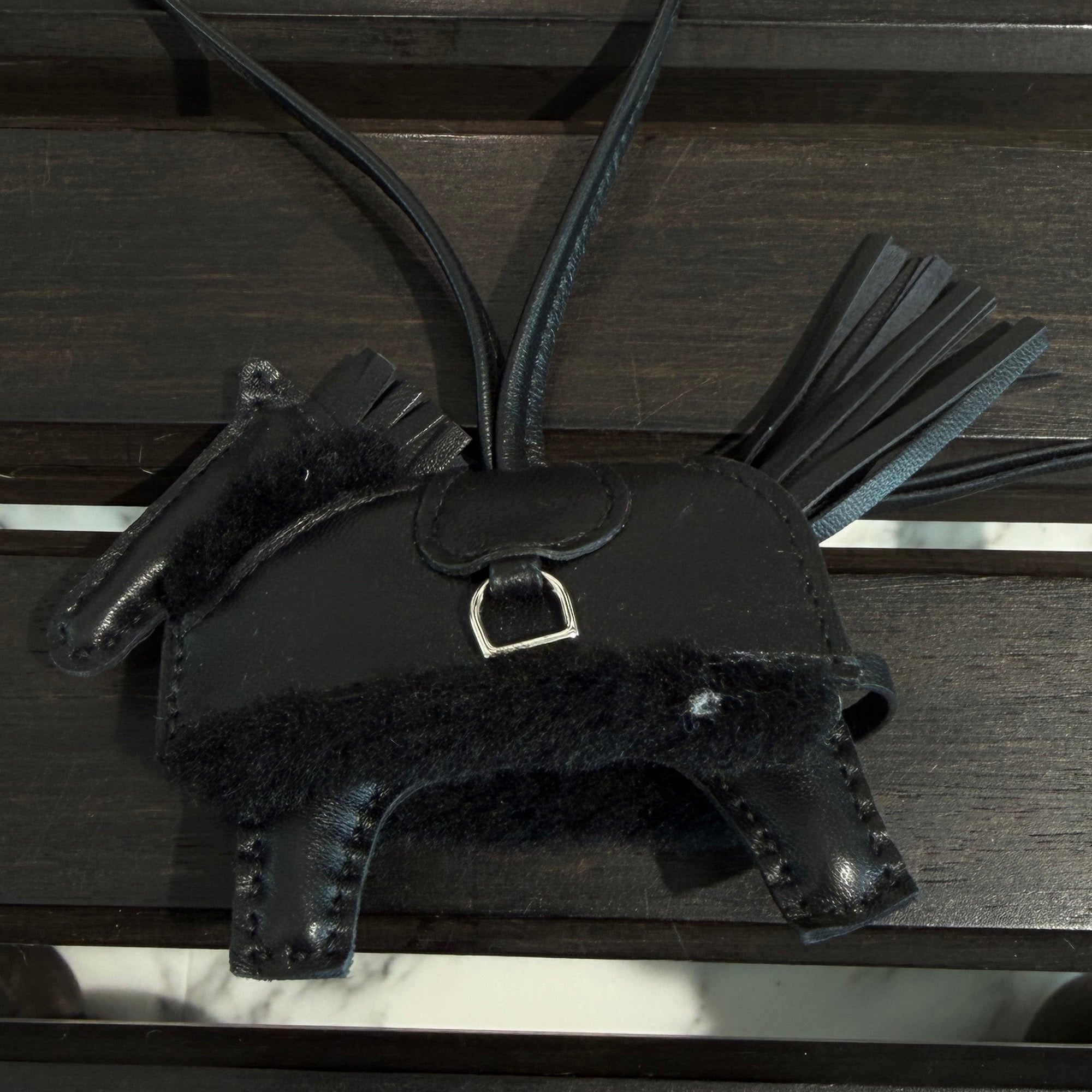 HERMES Rodeo Charm Robeo Plush PM G刻印 エルメス ロデオ チャーム ロベオ・プラッシュ PM G刻印