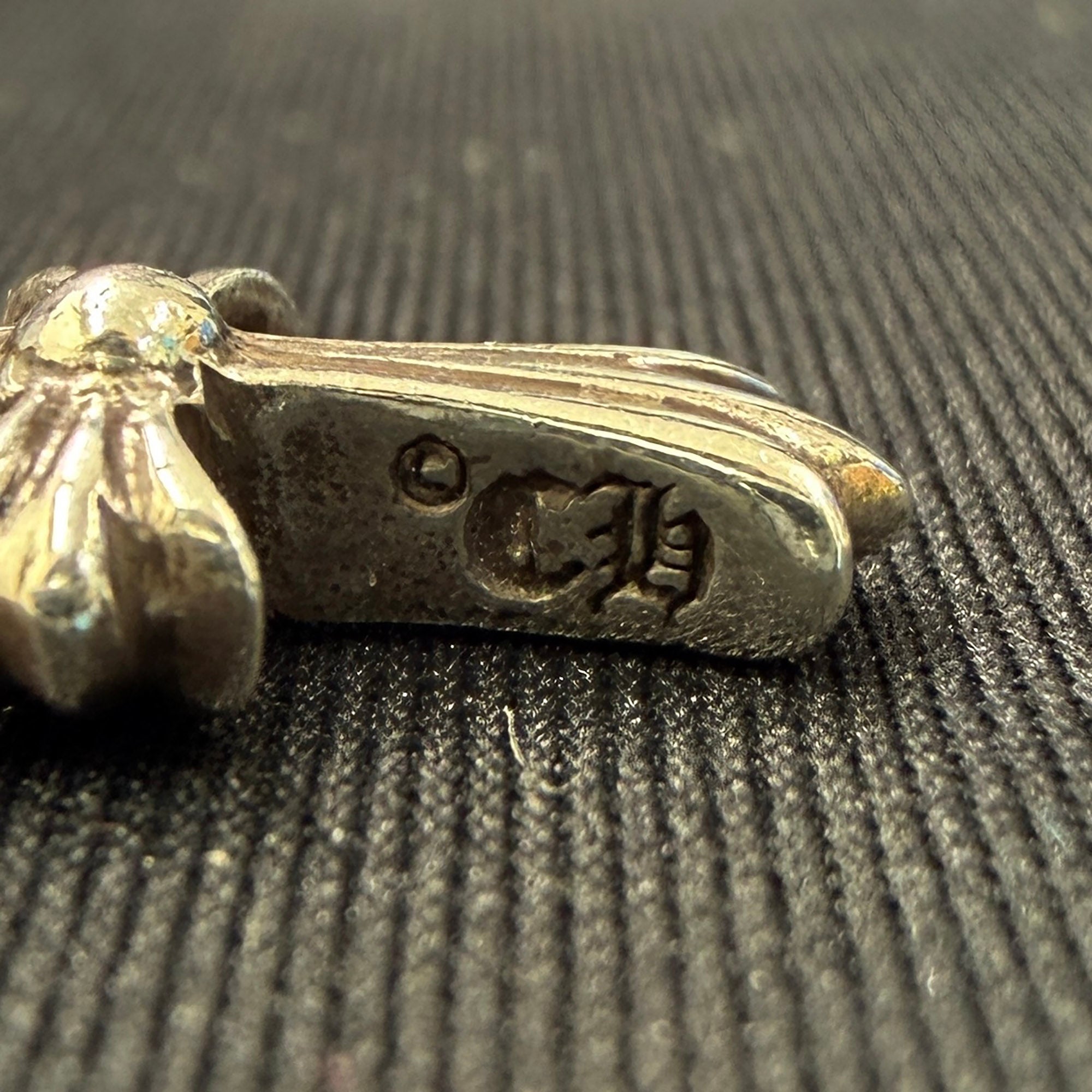 CHROME HEARTS CH Cross Baby Fat Charm Pave Diamond クロムハーツ CHクロス ベビーファット チャーム パヴェダイヤモンド