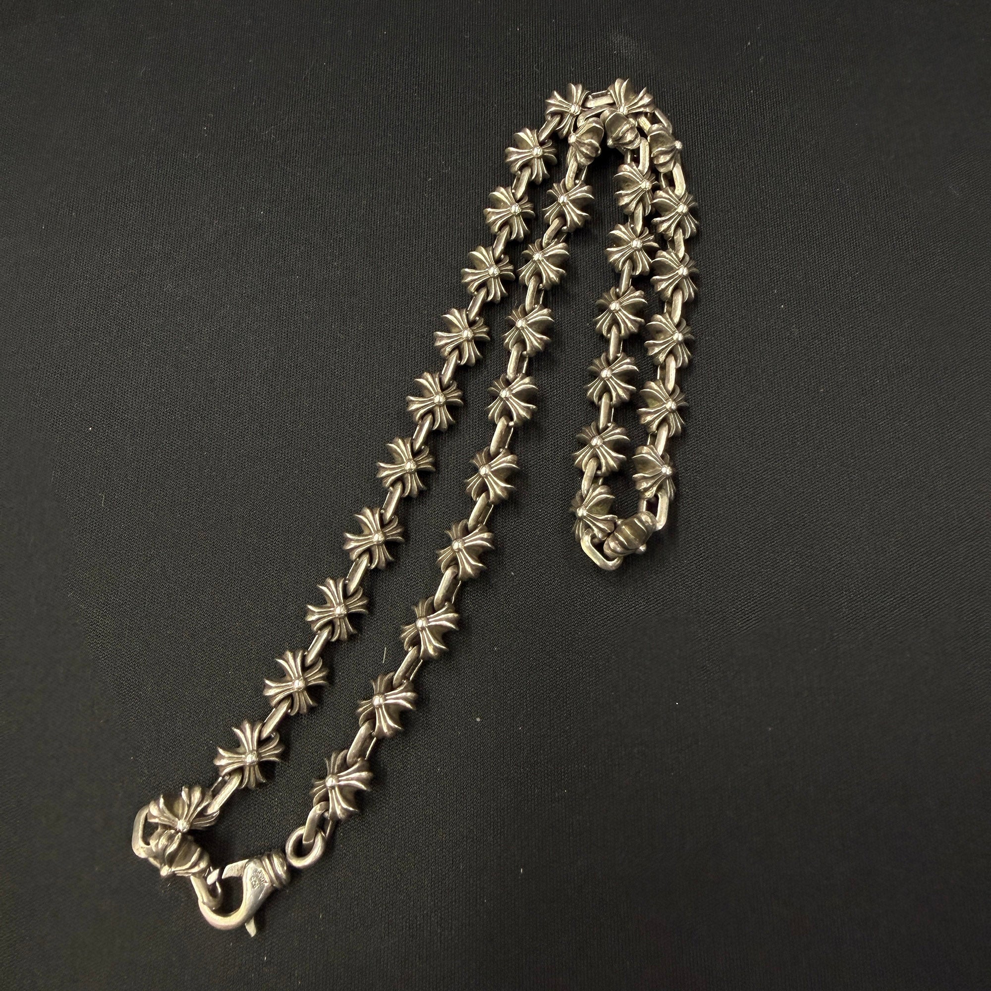 CHROME HEARTS CHROME HEARTS X LINK CH Plus Neckless Chain 38 LINK クロムハーツ Xリンク CHプラス ネックレスチェーン 38リンク
