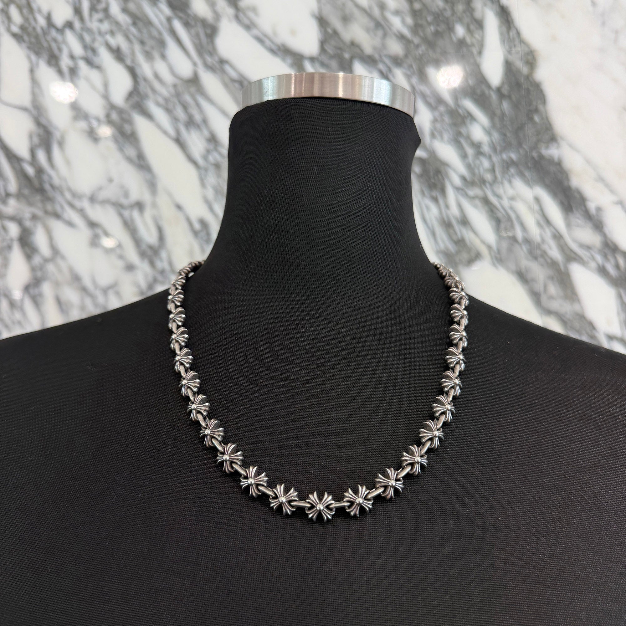 CHROME HEARTS CHROME HEARTS X LINK CH Plus Neckless Chain 38 LINK クロムハーツ Xリンク CHプラス ネックレスチェーン 38リンク