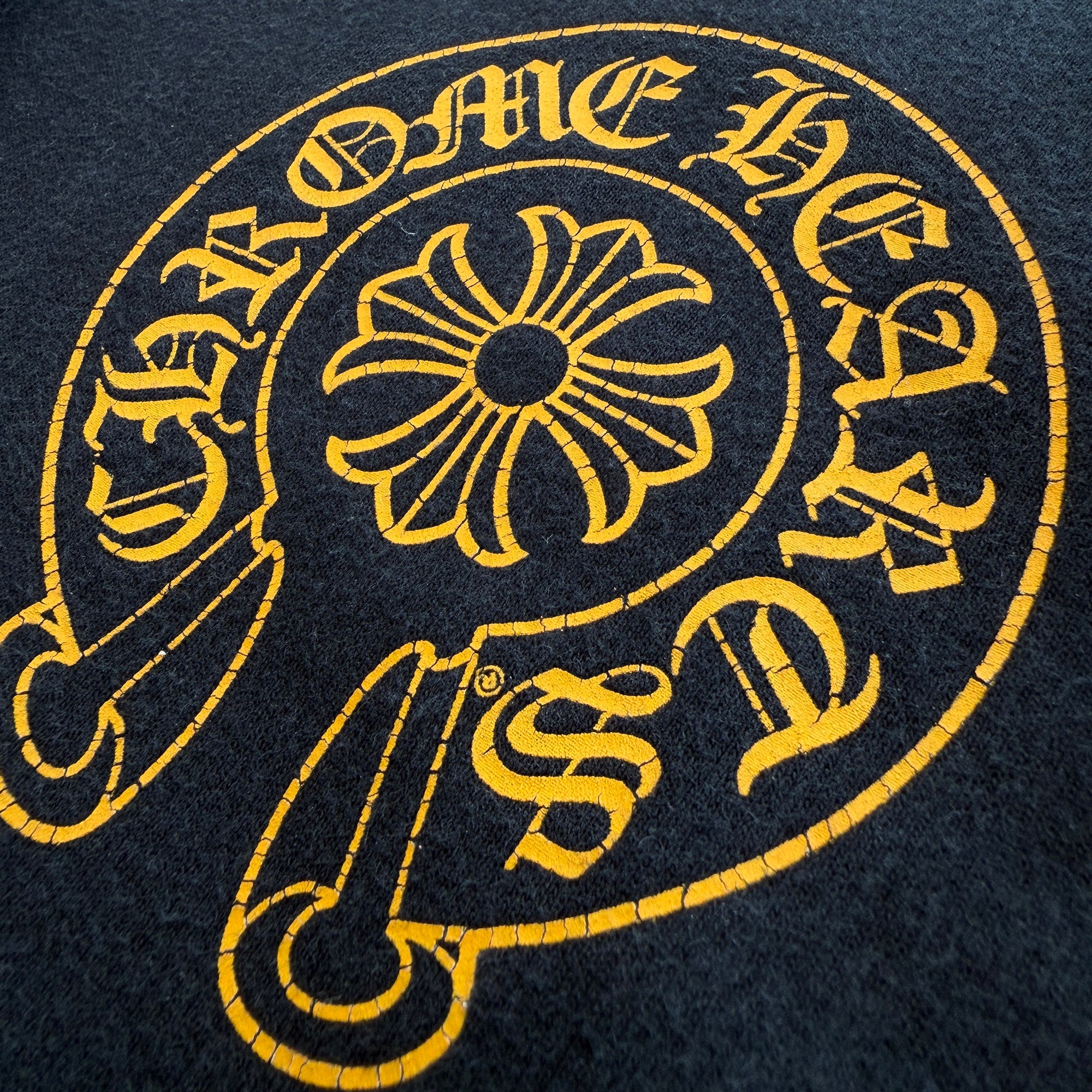 CHROME HEARTS Online Limited Horseshoe Side Logo Pullover Hoodie Size L クロムハーツ オンライン限定 ホースシューサイドロゴ プルオーバーフーディー サイズL