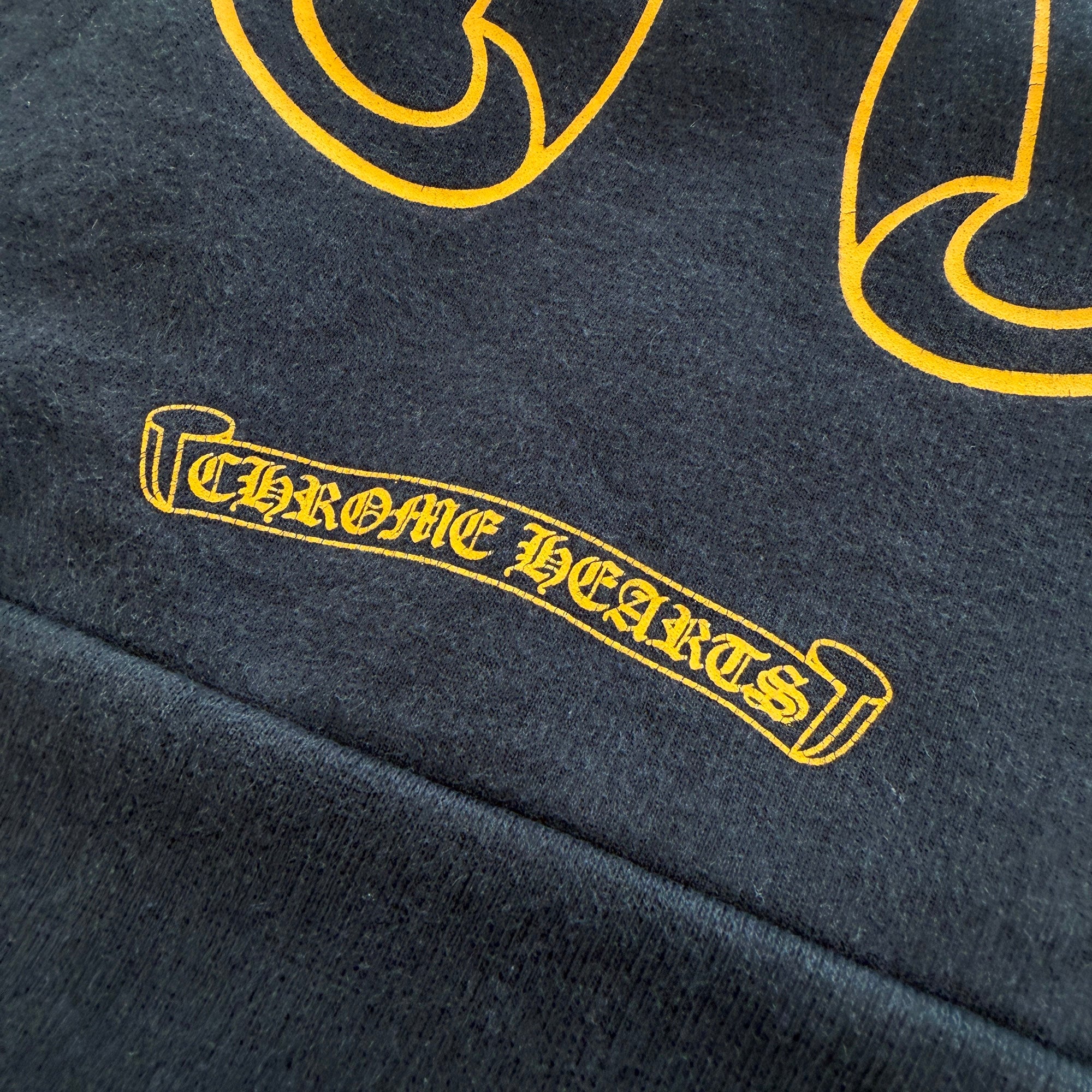CHROME HEARTS Online Limited Horseshoe Side Logo Pullover Hoodie Size L クロムハーツ オンライン限定 ホースシューサイドロゴ プルオーバーフーディー サイズL