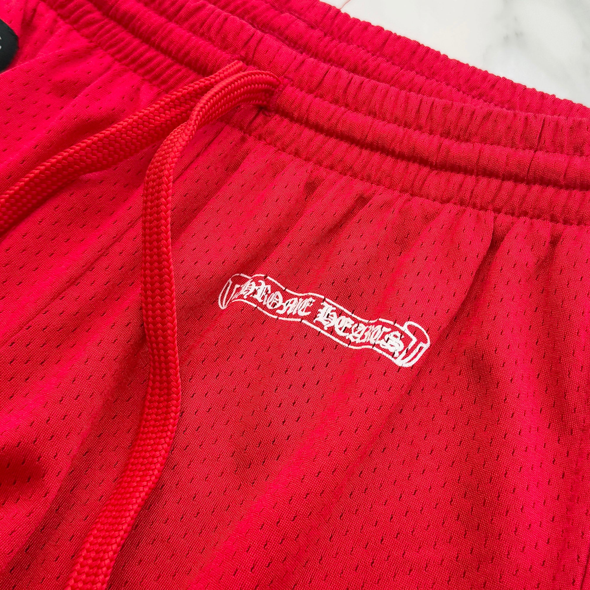 CHROME HEARTS × MATTY BOY "FORM" Mesh Varsity Long Pants Size S クロムハーツ × マッティボーイ "フォーム"メッシュバーシティ ロングパンツ サイズS