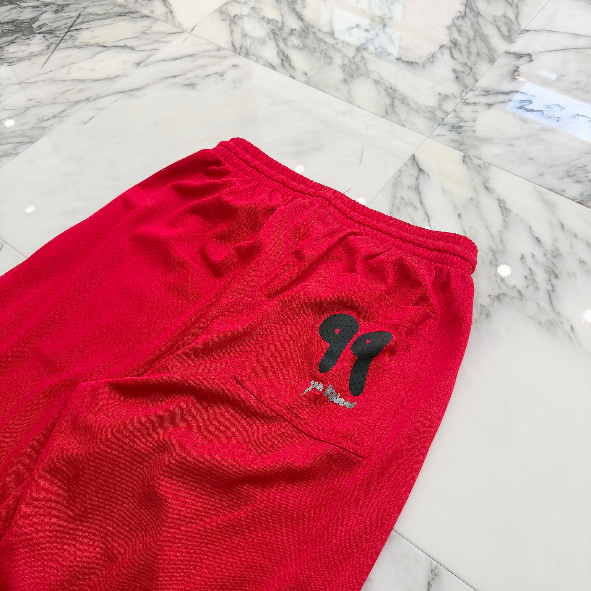 CHROME HEARTS × MATTY BOY "FORM" Mesh Varsity Long Pants Size S クロムハーツ × マッティボーイ "フォーム"メッシュバーシティ ロングパンツ サイズS