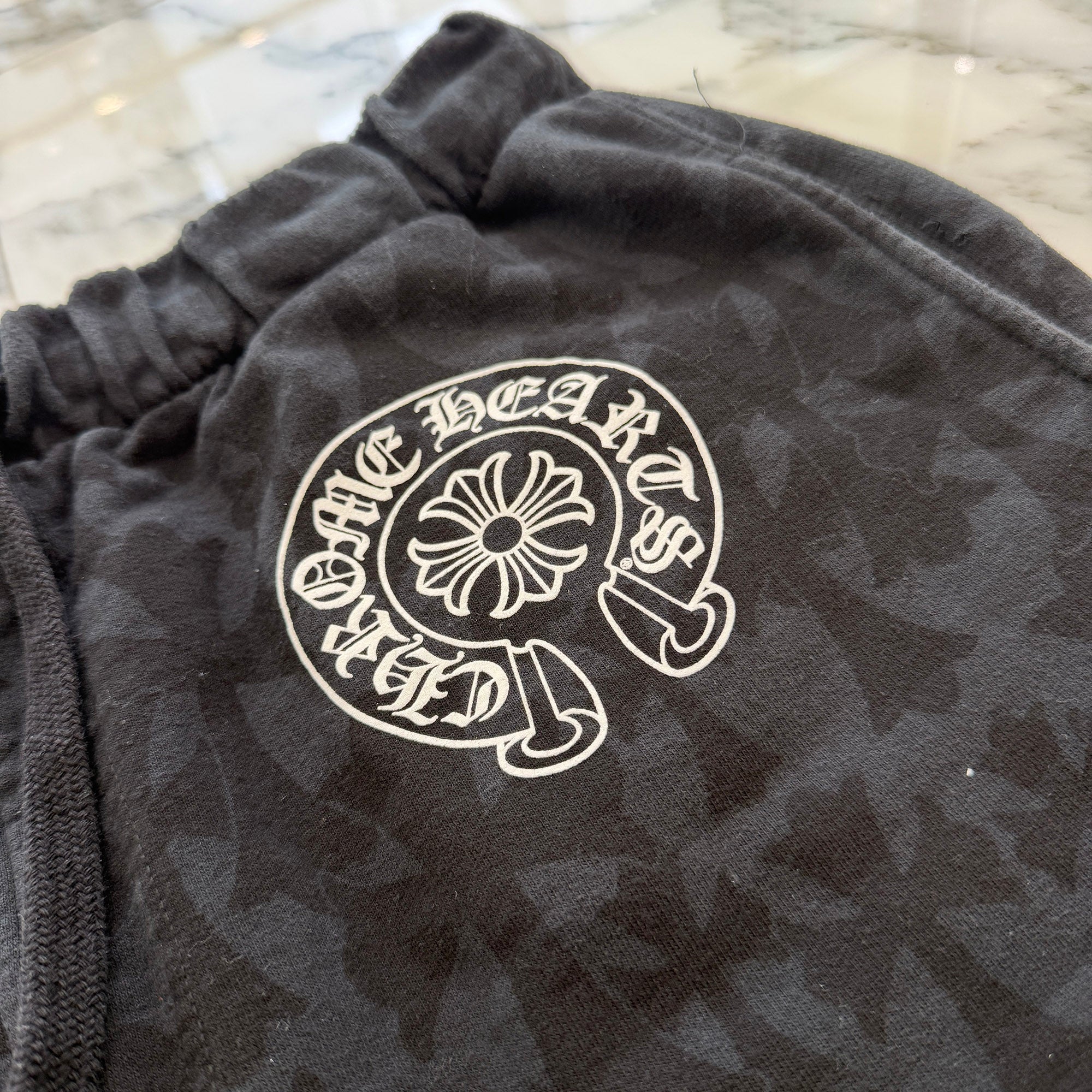 CHROME HEARTS 2024SS Graveyard Cemetery Cross Half Pants Size M クロムハーツ グレイブヤード セメタリークロス ハーフパンツ サイズM