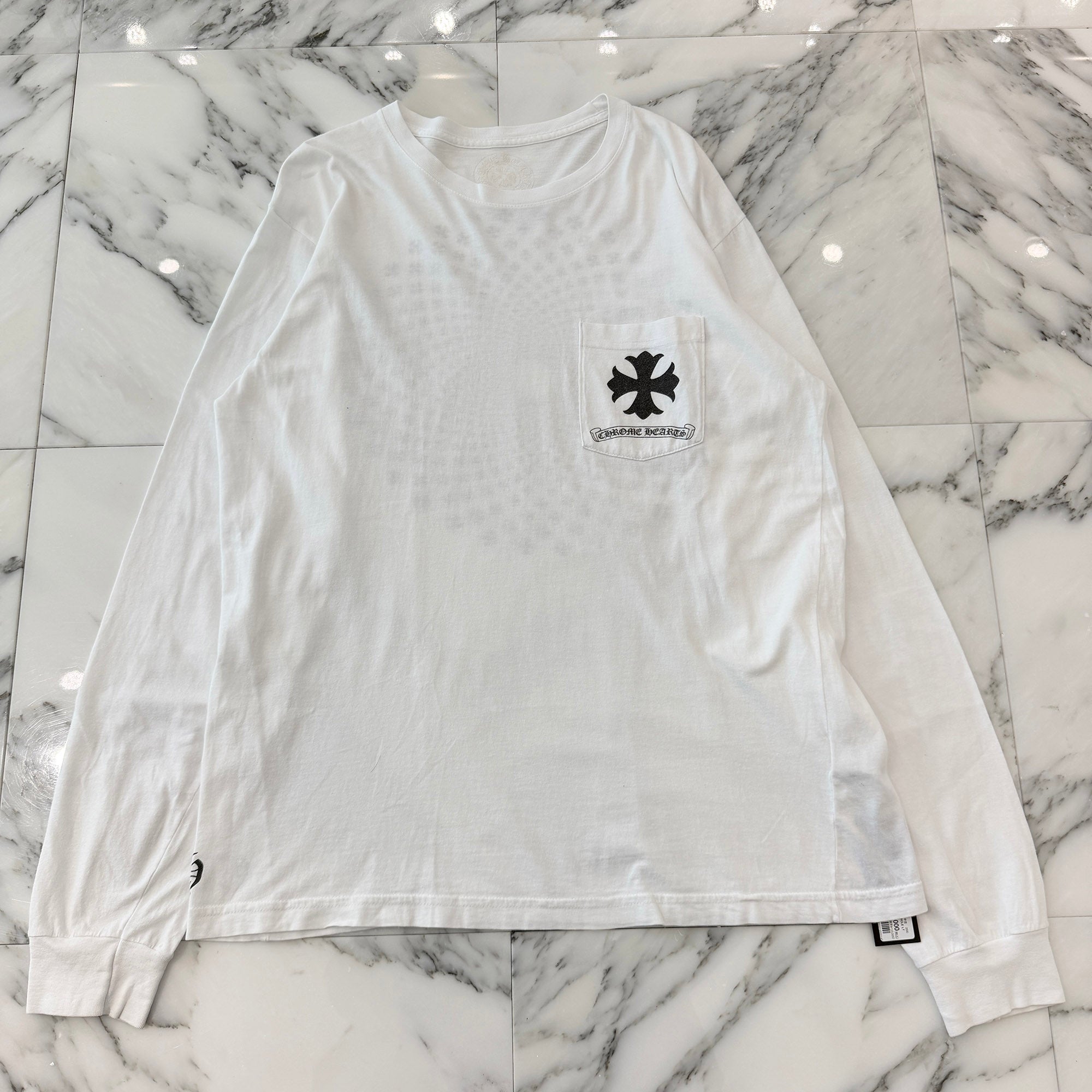 CHROME HEARTS Circle CH Plus Long Sleeve Tee Size L クロムハーツ サークル CHプラス ロングスリーブTシャツ サイズL